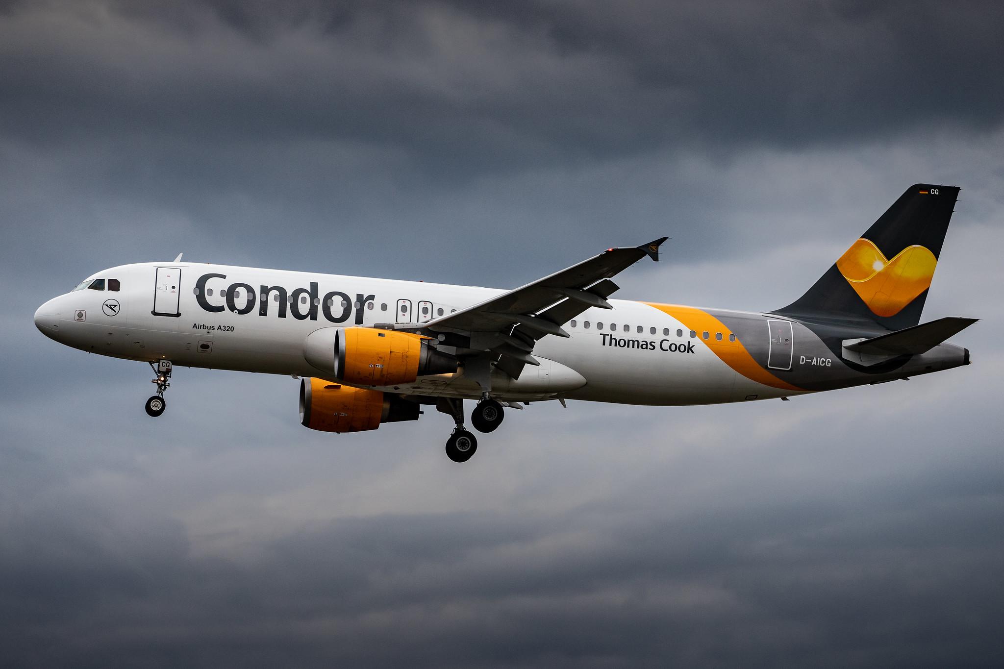 Frankfurt Airport: Condor (DE / CFG) |  Airbus A320-212 A320 | D-AICG | MSN 0957