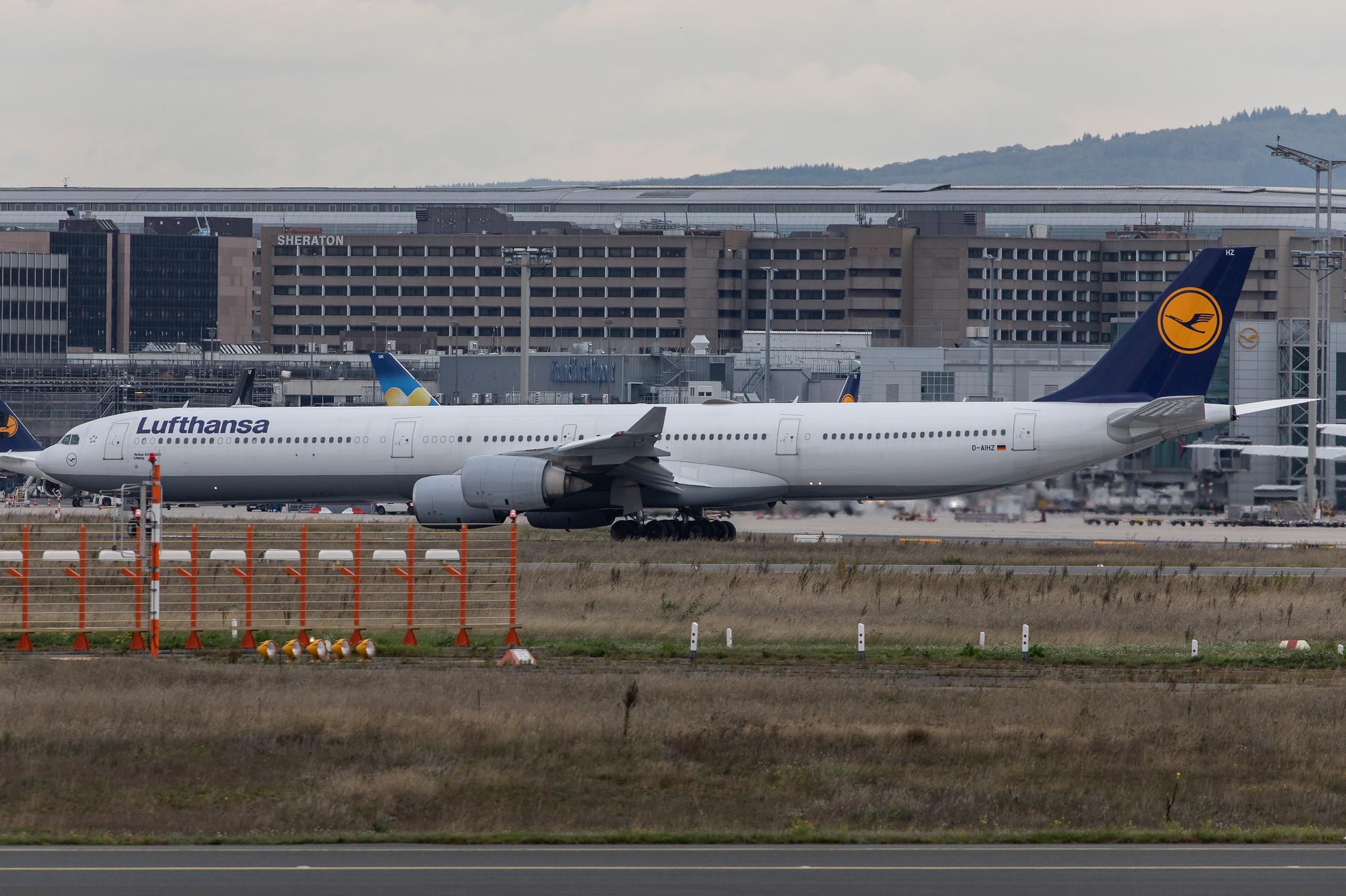Frankfurt Airport: Lufthansa (LH / DLH) |  Airbus A340-642 A346 | D-AIHZ | MSN 1005