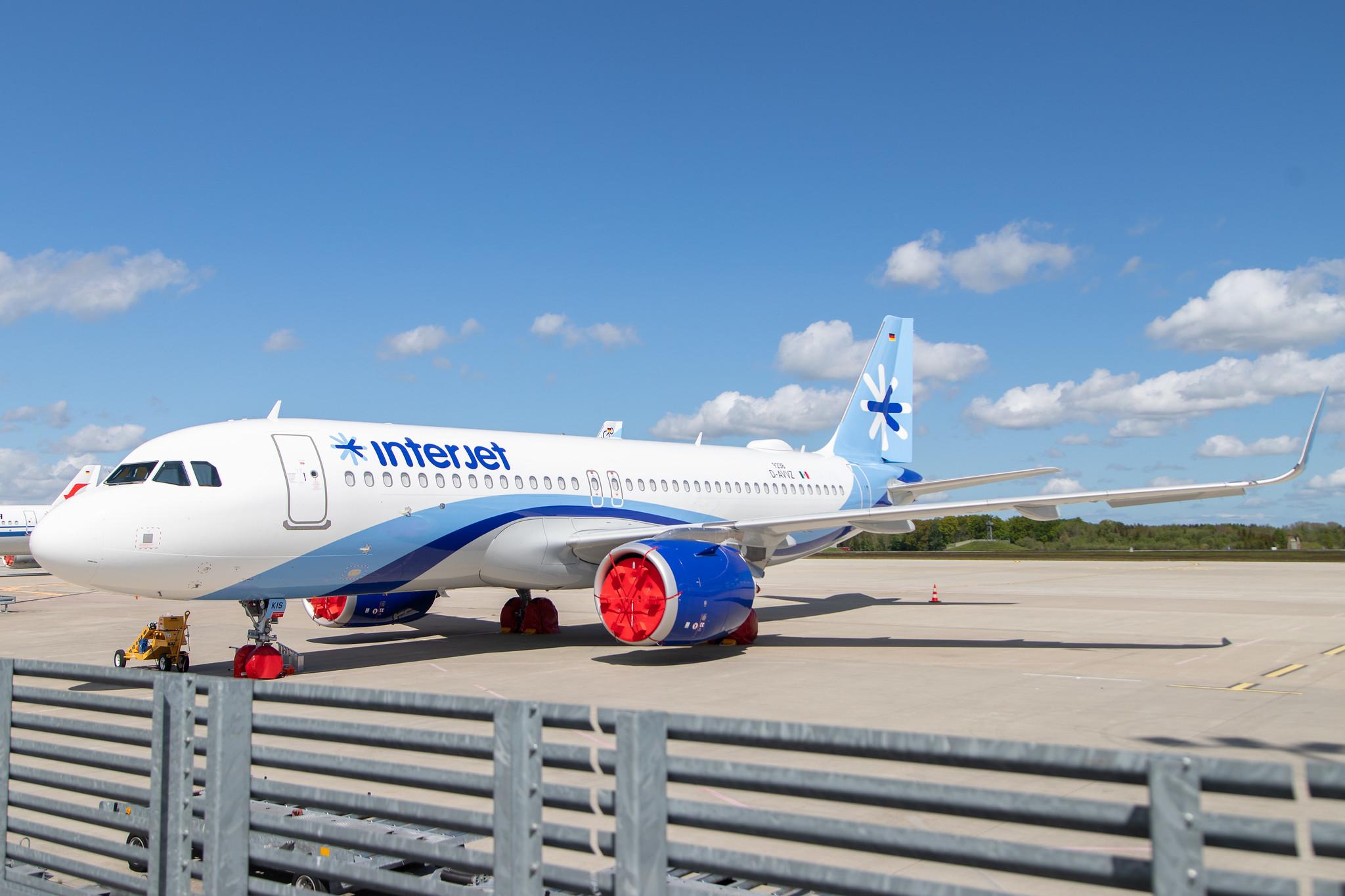 Flughafen Rostock-Laage: Interjet (4O / AIJ) |  Airbus A320-251N A20N | D-AVVZ | MSN 9238