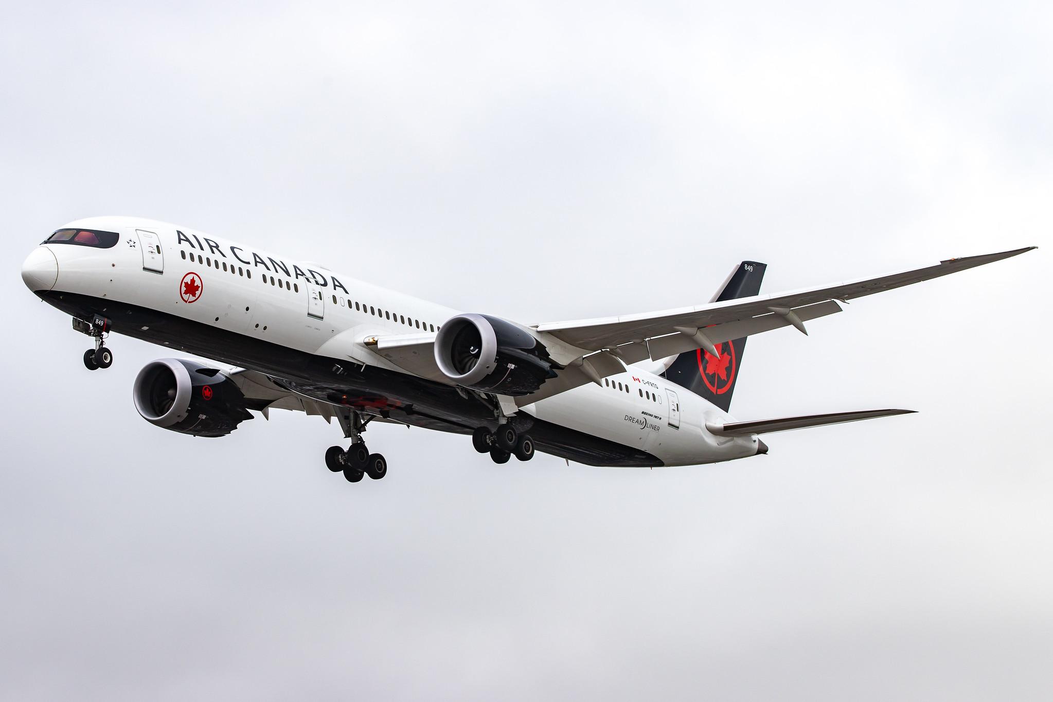London Heathrow Airport: Air Canada (AC / ACA) |  Boeing 787-9 Dreamliner B789 | C-FRTG | MSN 37184