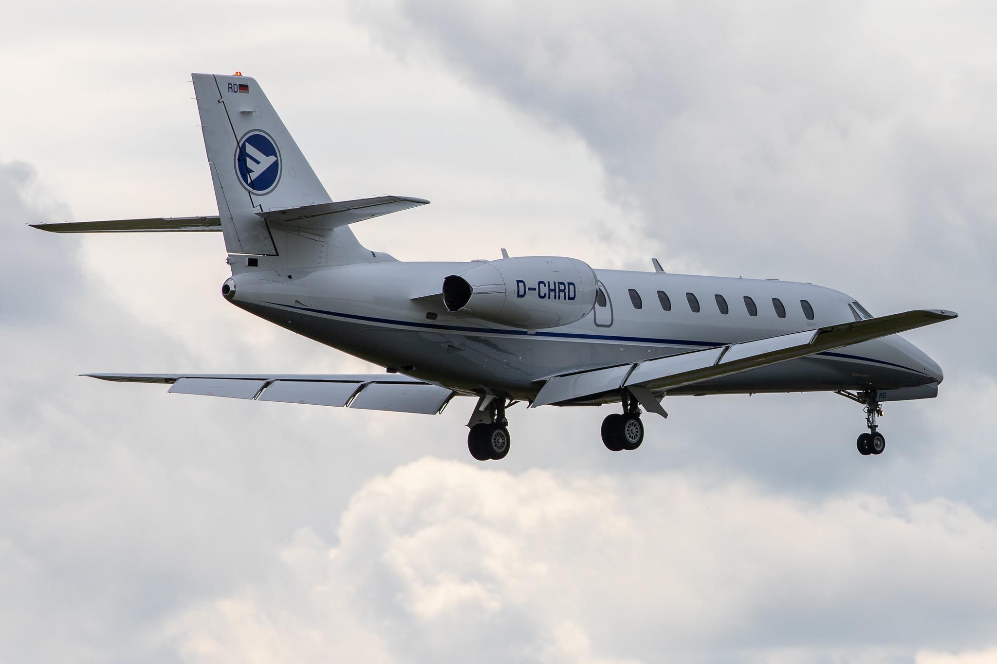 Hamburg Airport: Hahn Air (HR / HHN) |  Cessna 680 Citation Sovereign C680 | D-CHRD | MSN 680-0142
