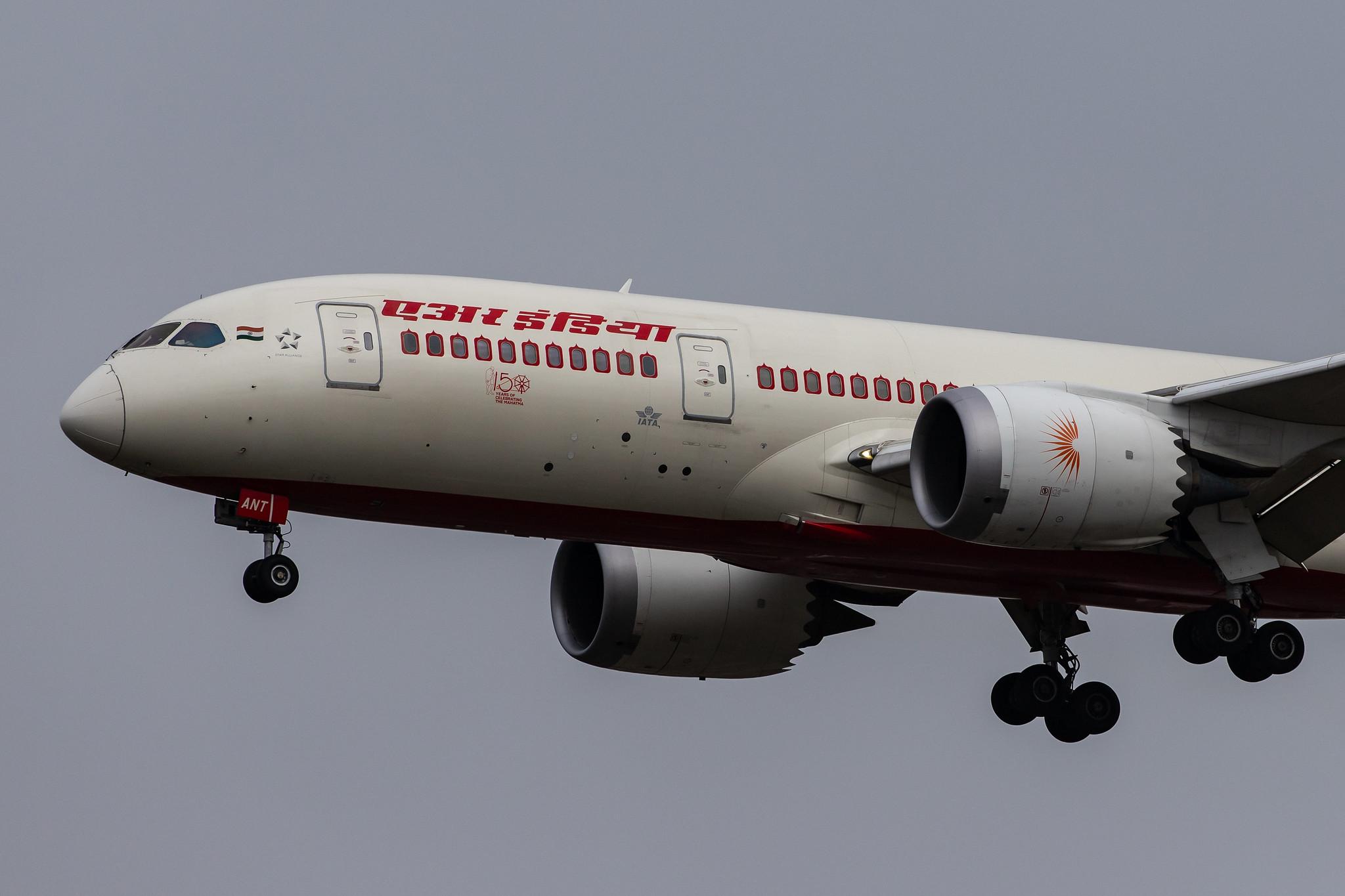 London Heathrow Airport: Air India (AI / AIC) |  Boeing 787-8 Dreamliner B788 | VT-ANT | MSN 36291