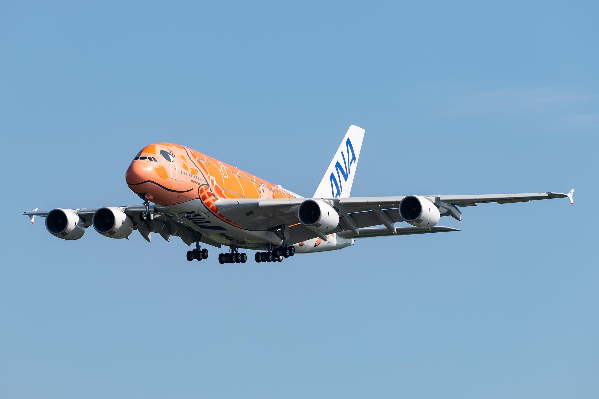 Hamburg Finkenwerder: All Nippon Airways (NH / ANA) | Airbus A380-841 A388 | F-WWAL | MSN 266 | Future: JA383A