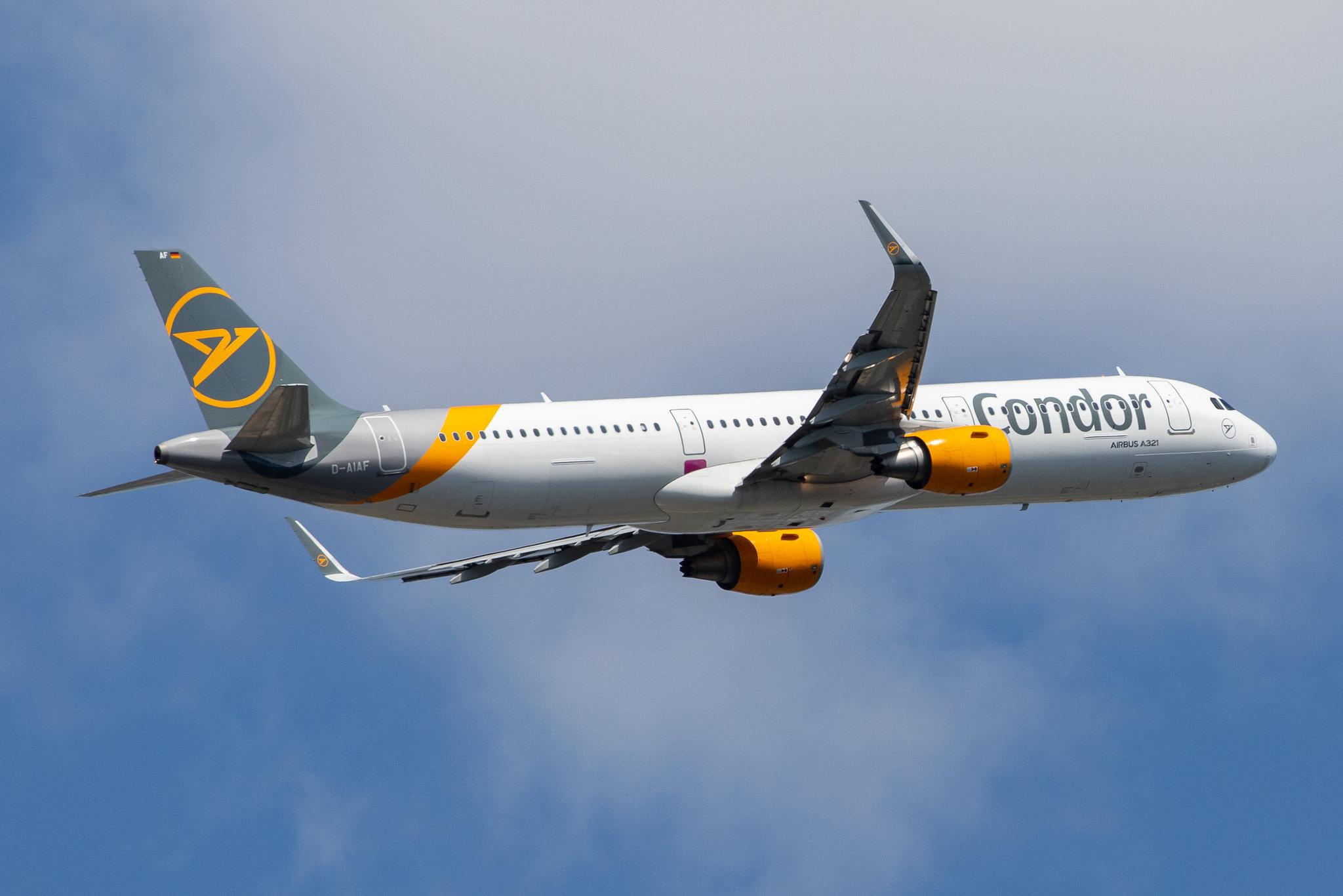 Frankfurt Airport: Condor (DE / CFG) |  Airbus A321-211 A321 | D-AIAF | MSN 6459