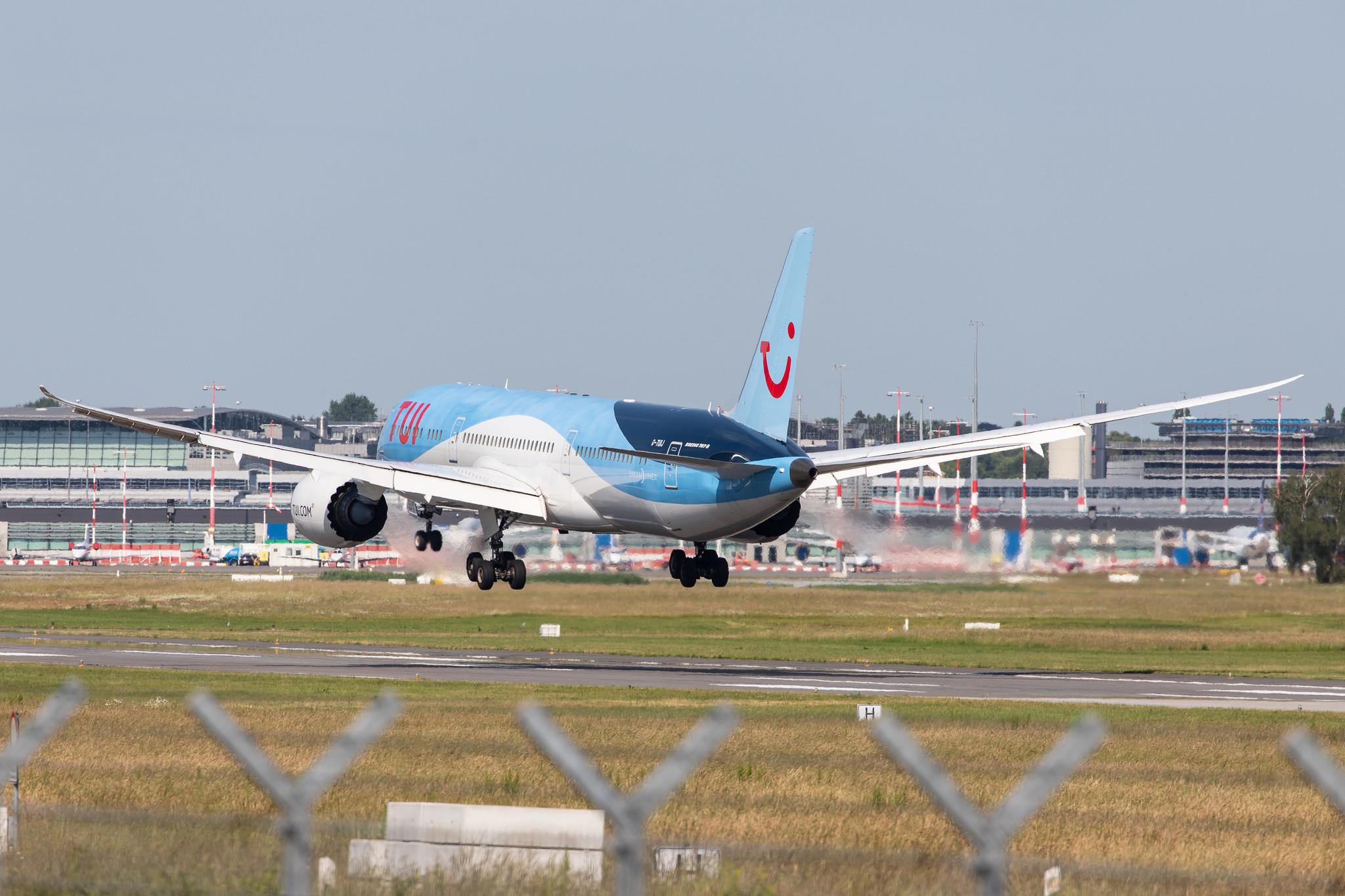 Hamburg Airport: TUI (X3 / TUI) | Operator: TUI Airways |  Boeing 787-9 Dreamliner B789 | G-TUIJ | MSN 44578