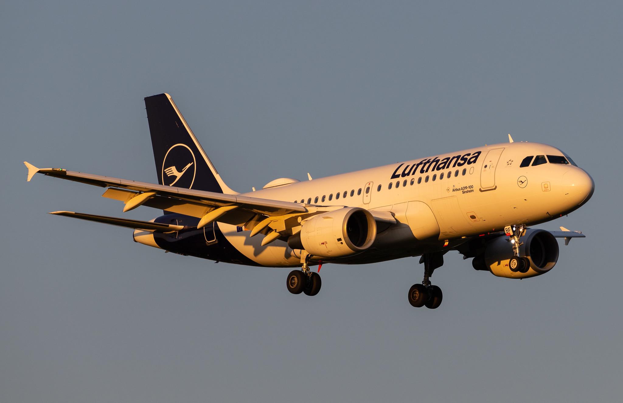 Hamburg Airport: Lufthansa (LH / DLH) |  Airbus A319-112 A319 | D-AIBF | MSN 4796