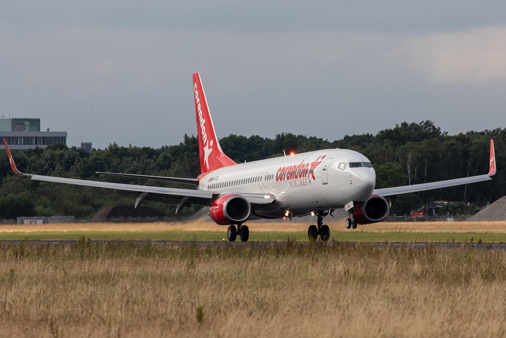Hamburg Airport: Corendon Airlines (XC / CAI) | Operator: Corendon Airlines Europe |  Boeing 737-84P B738 | 9H-TJD | MSN 35077