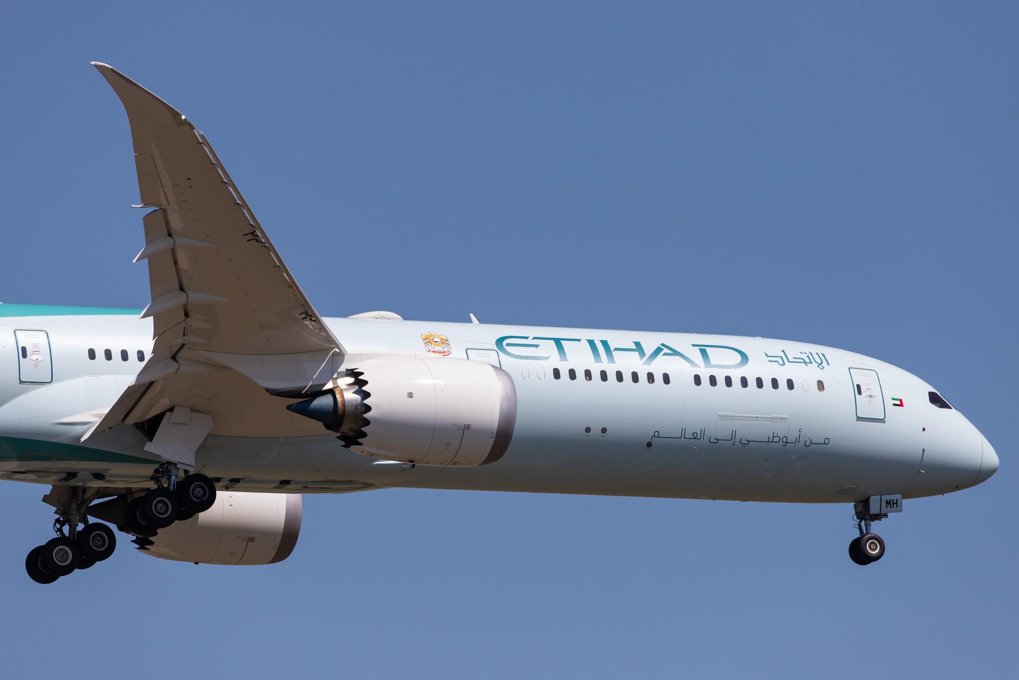 Frankfurt Airport: Etihad (EY / ETD) |  Livery: Greenliner Livery | Operator: Etihad Airways |  Boeing 787-10 Dreamliner B78X | A6-BMH | MSN 60765