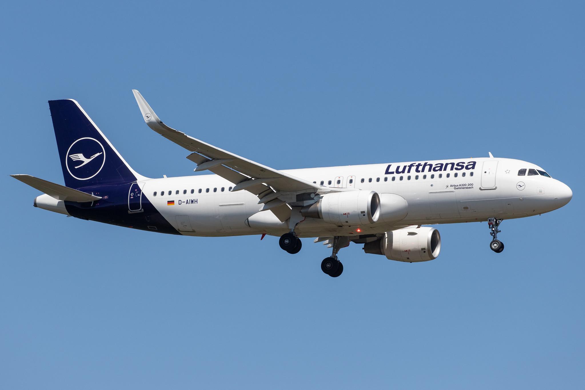 Frankfurt Airport: Lufthansa (LH / DLH) |  Airbus A320-214 A320 | D-AIWH | MSN 8911