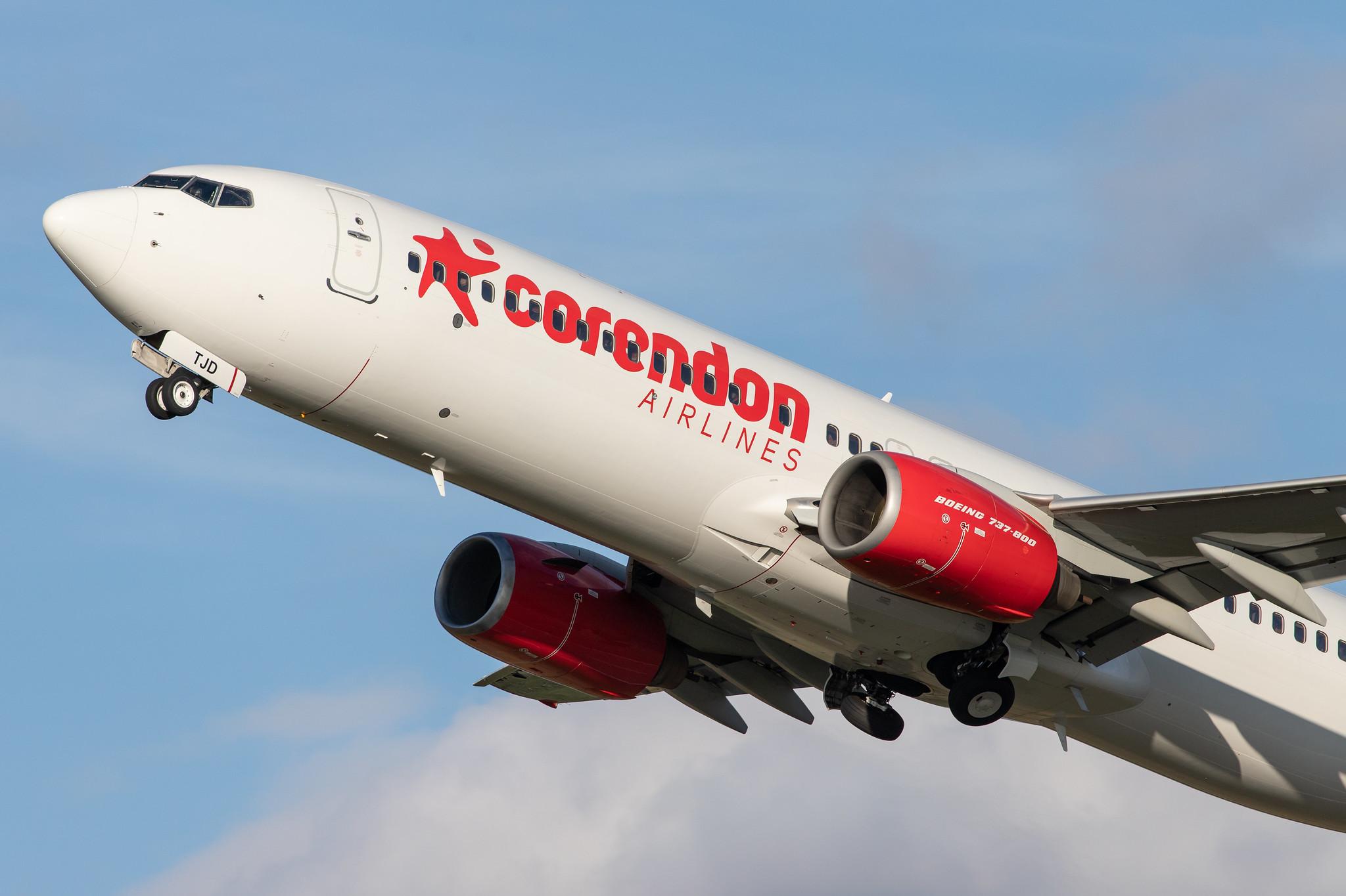 Hamburg Airport: Corendon Airlines (XC / CAI) | Operator: Corendon Airlines Europe |  Boeing 737-84P B738 | 9H-TJD | MSN 35077