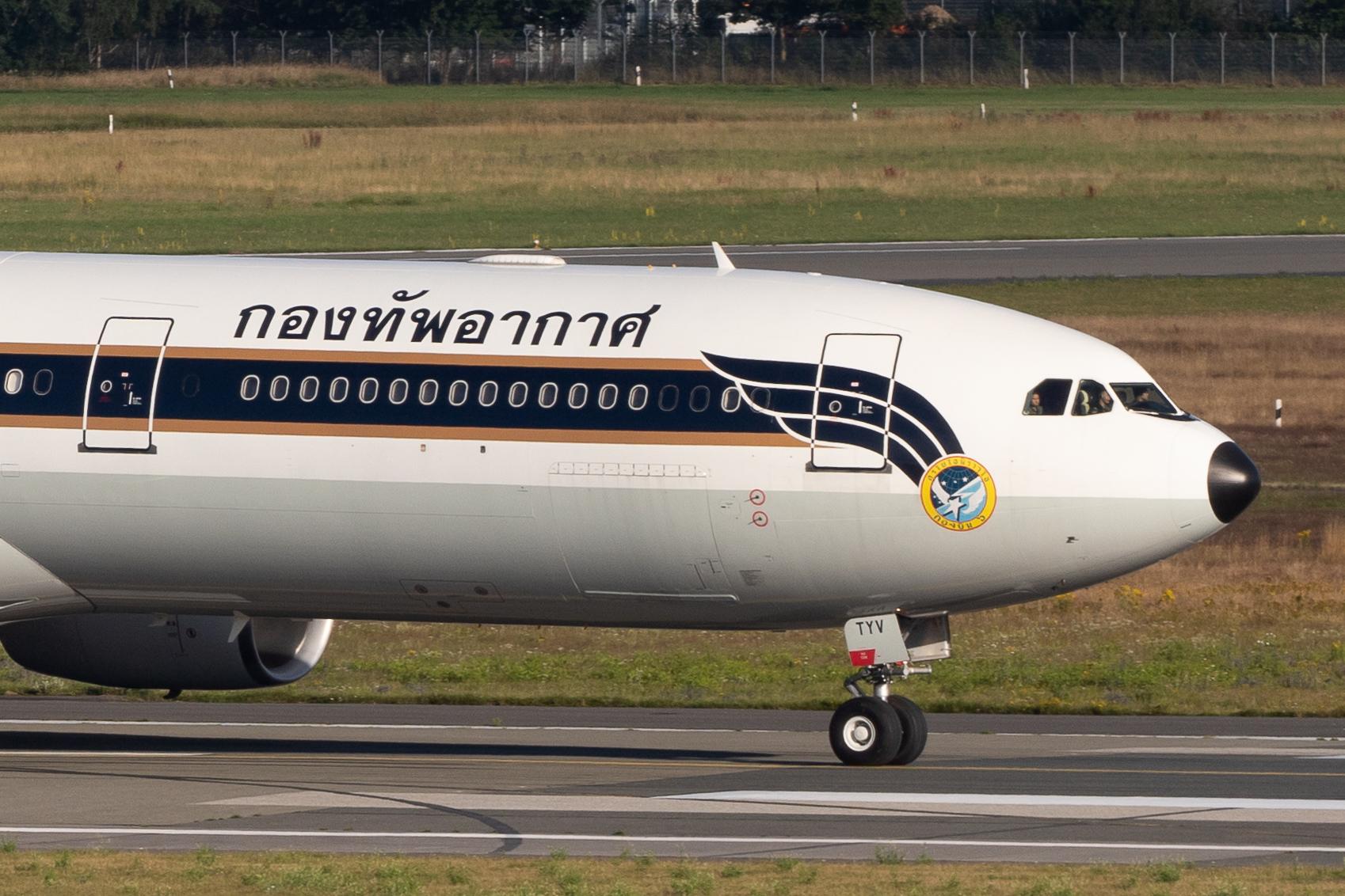 Hamburg Airport: Royal Thai Air Force |  Airbus A340-541 A345 | HS-TYV | MSN 0698