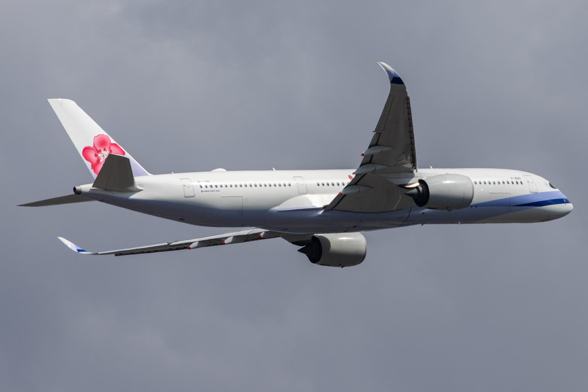 Frankfurt Airport: China Airlines (CI / CAL) |  Airbus A350-941 A359 | B-18915 | MSN 179