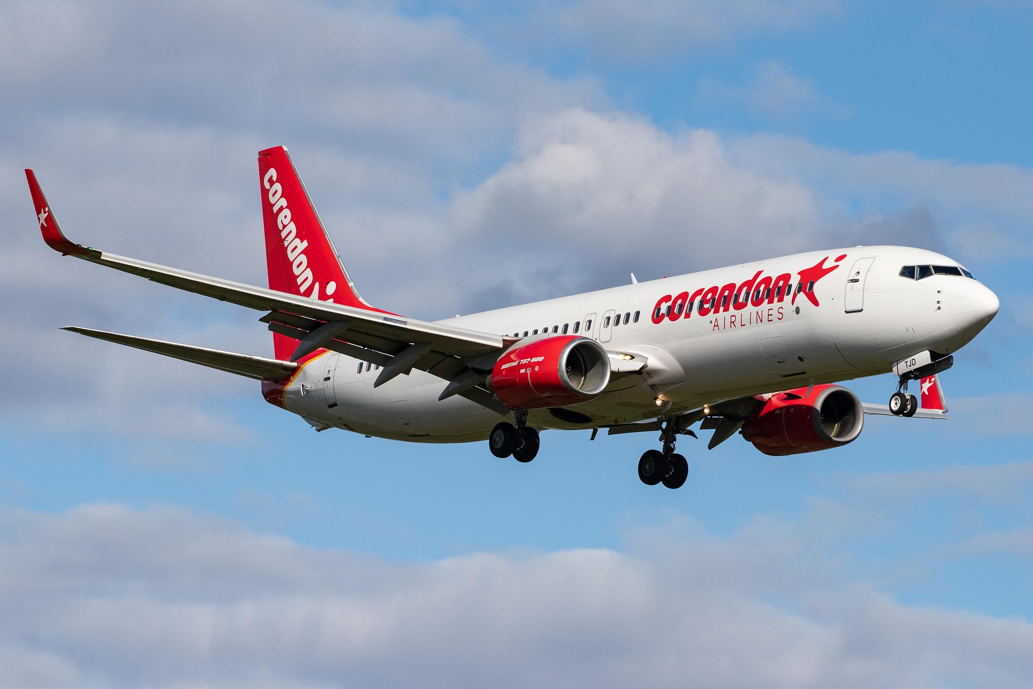 Hamburg Airport: Corendon Airlines (XC / CAI) | Operator: Corendon Airlines Europe |  Boeing 737-84P B738 | 9H-TJD | MSN 35077