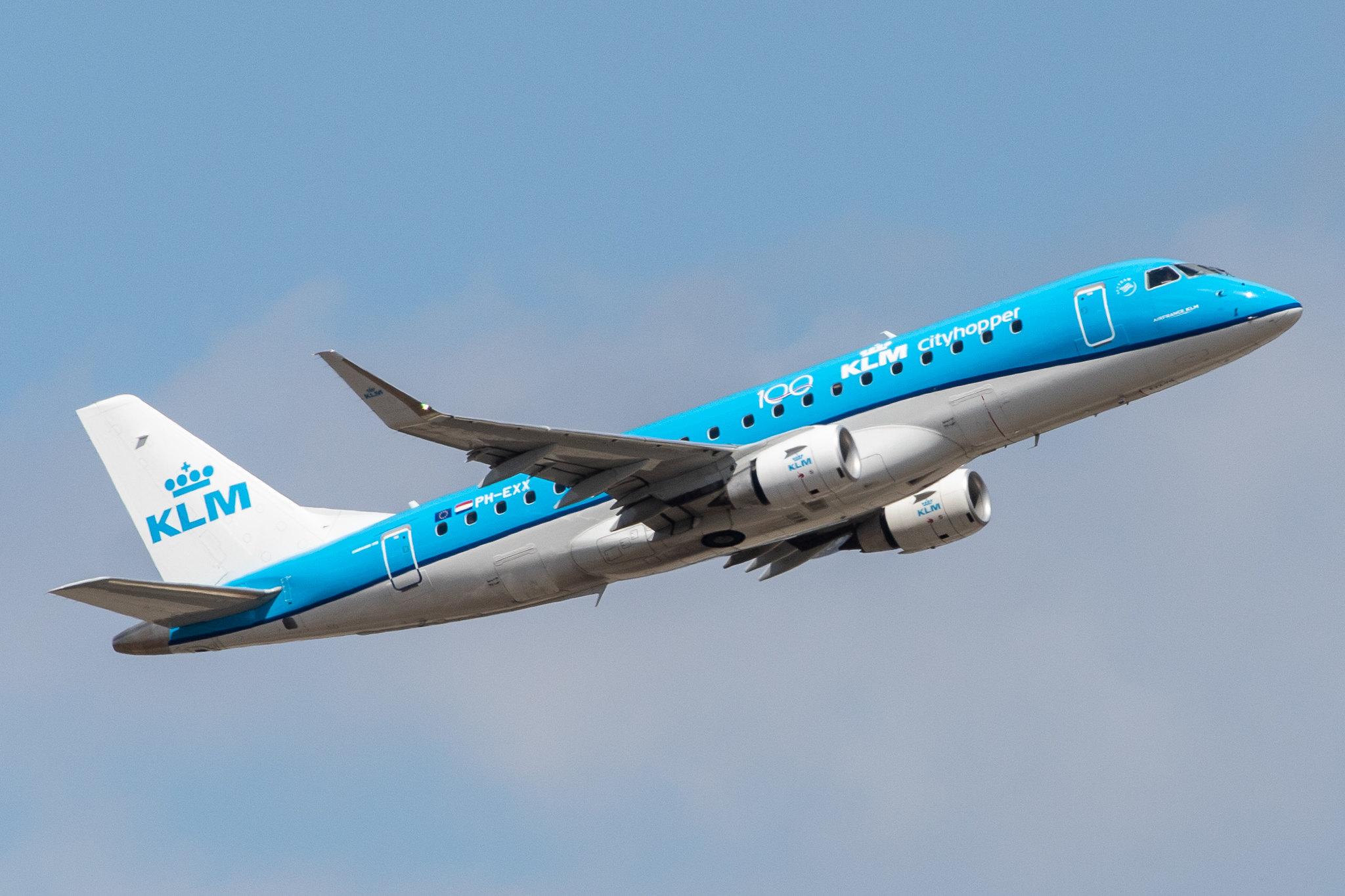Frankfurt Airport: KLM (KL / KLM) | Operator: KLM Cityhopper |  Embraer E175STD E75L | PH-EXX | MSN 17000711