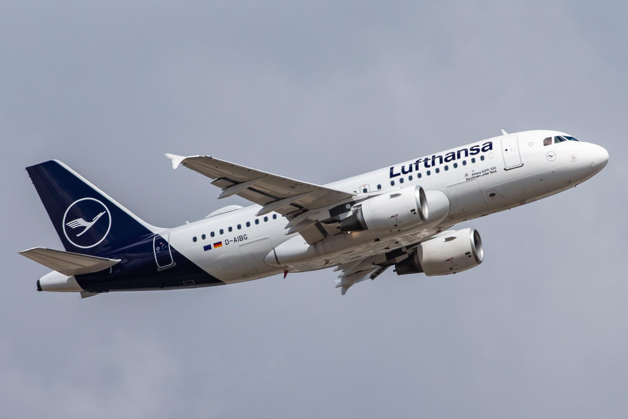 Frankfurt Airport: Lufthansa (LH / DLH) |  Airbus A319-112 A319 | D-AIBG | MSN 4841