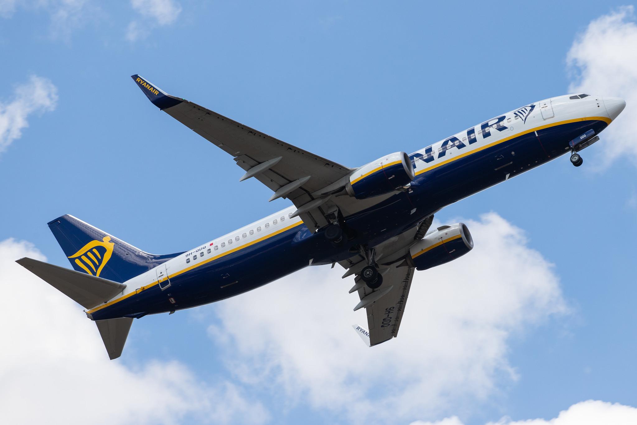 Frankfurt Airport: Ryanair (FR / RYR) | Operator: Malta Air |  Boeing 737-8AS B738 | 9H-QDQ | MSN 44766