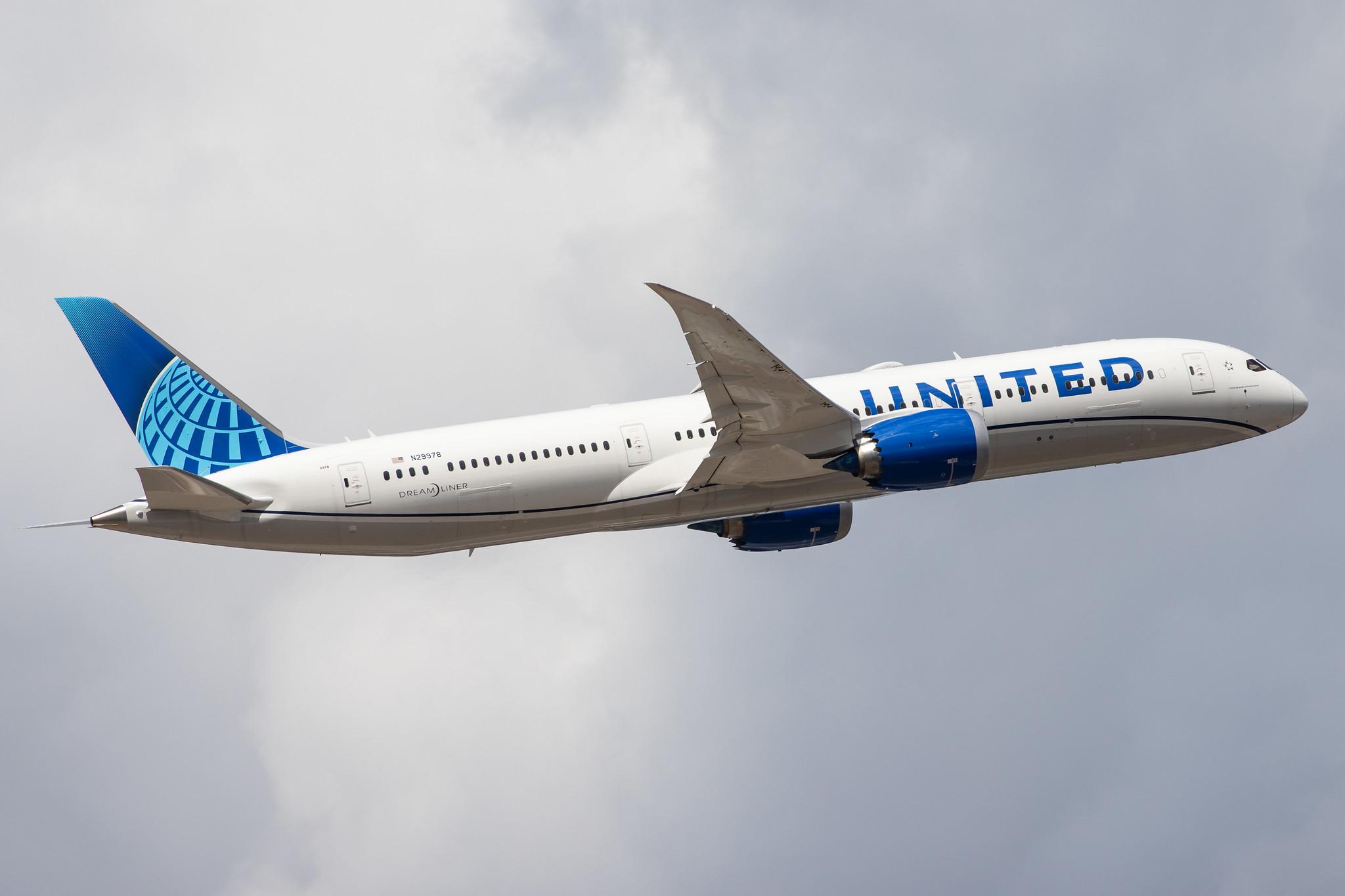 Frankfurt Airport: United Airlines (UA / UAL) |  Boeing 787-9 Dreamliner B789 | N29978 | MSN 66137