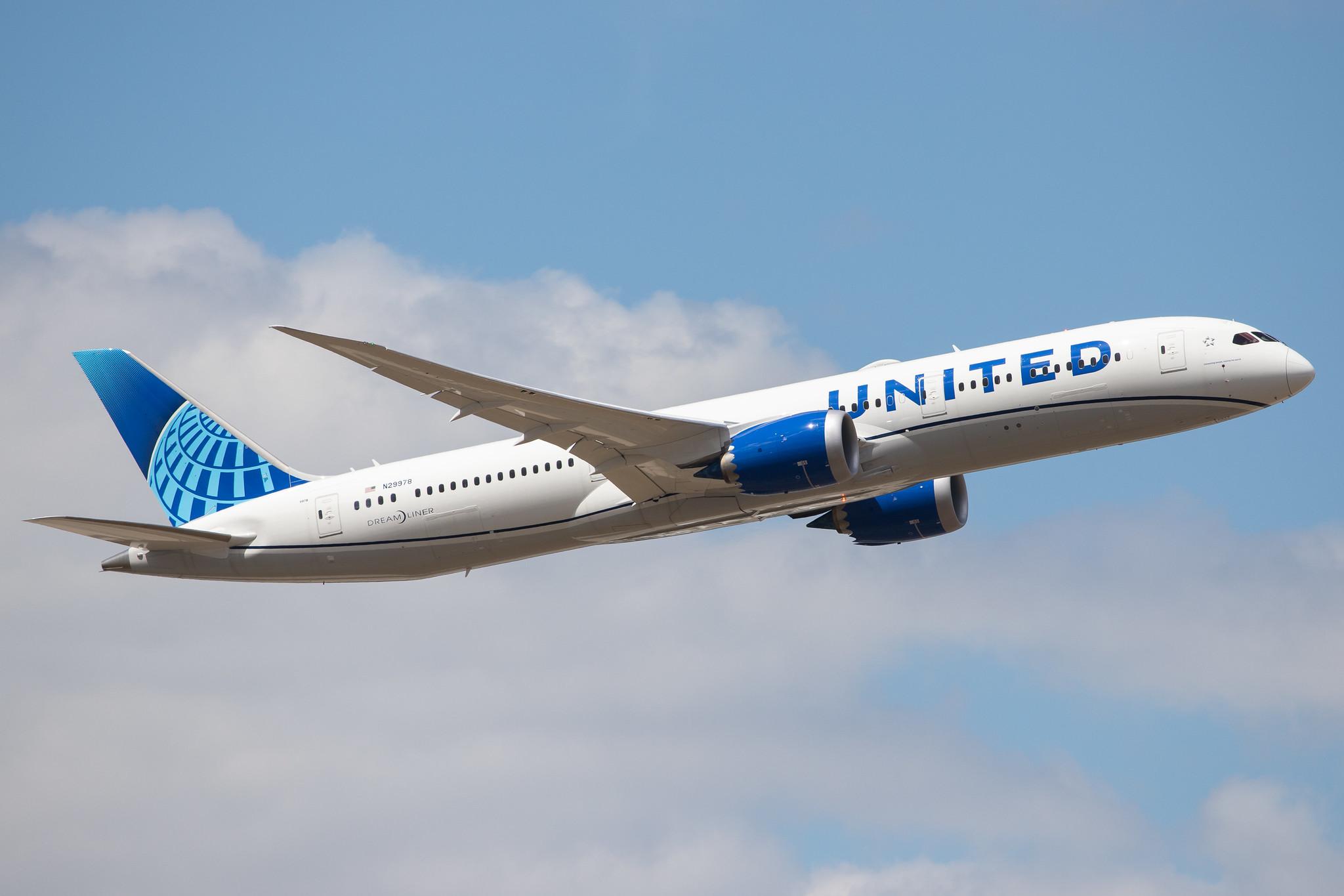 Frankfurt Airport: United Airlines (UA / UAL) |  Boeing 787-9 Dreamliner B789 | N29978 | MSN 66137