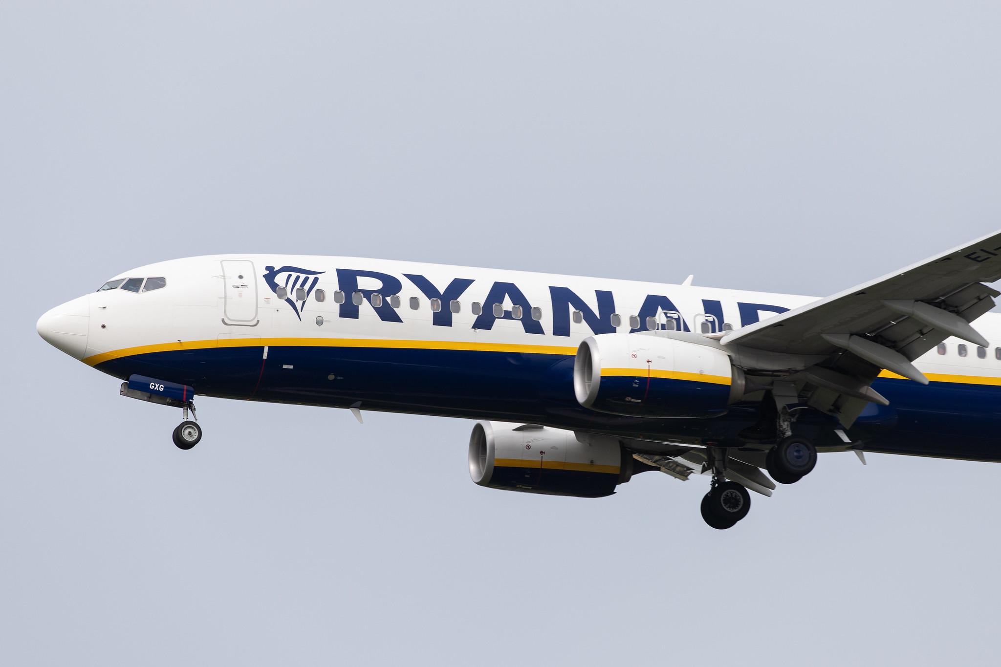 Hamburg Airport: Ryanair (FR / RYR) |  Boeing 737-8AS B738 | EI-GXG | MSN 44853