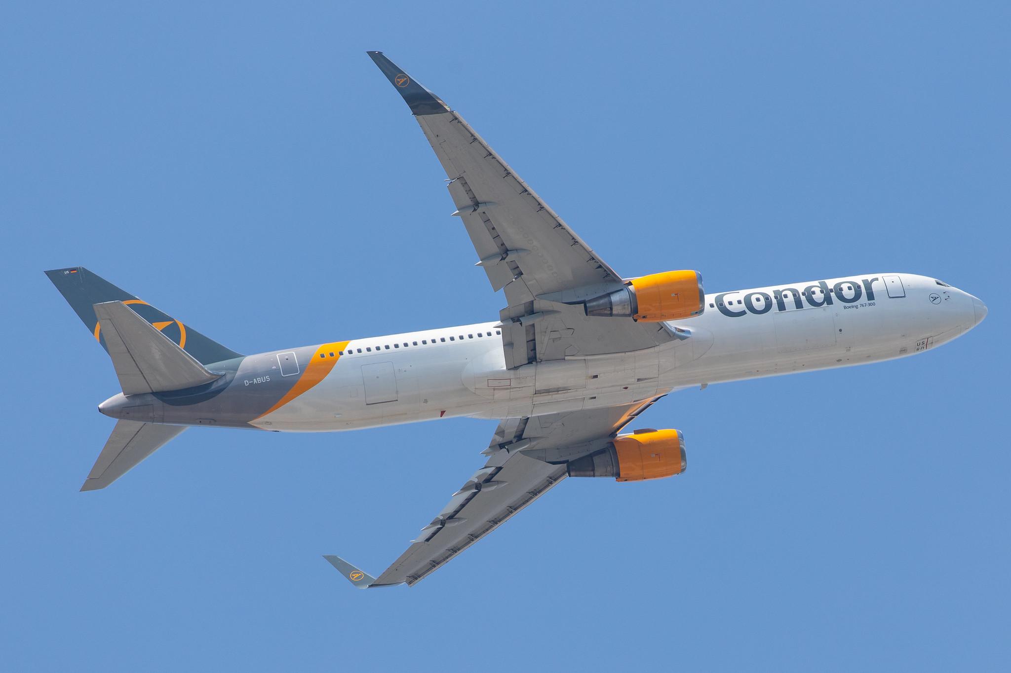 Frankfurt Airport: Condor (DE / CFG) |  Boeing 767-38E(ER) B763 | D-ABUS | MSN 30840