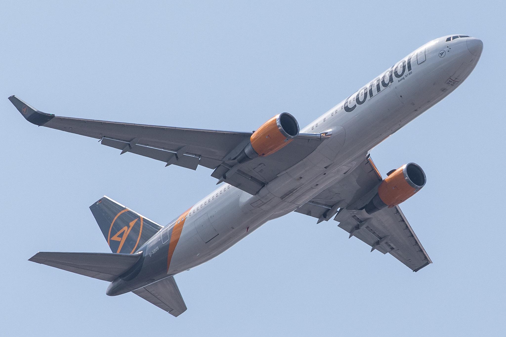 Frankfurt Airport: Condor (DE / CFG) |  Boeing 767-38E(ER) B763 | D-ABUS | MSN 30840