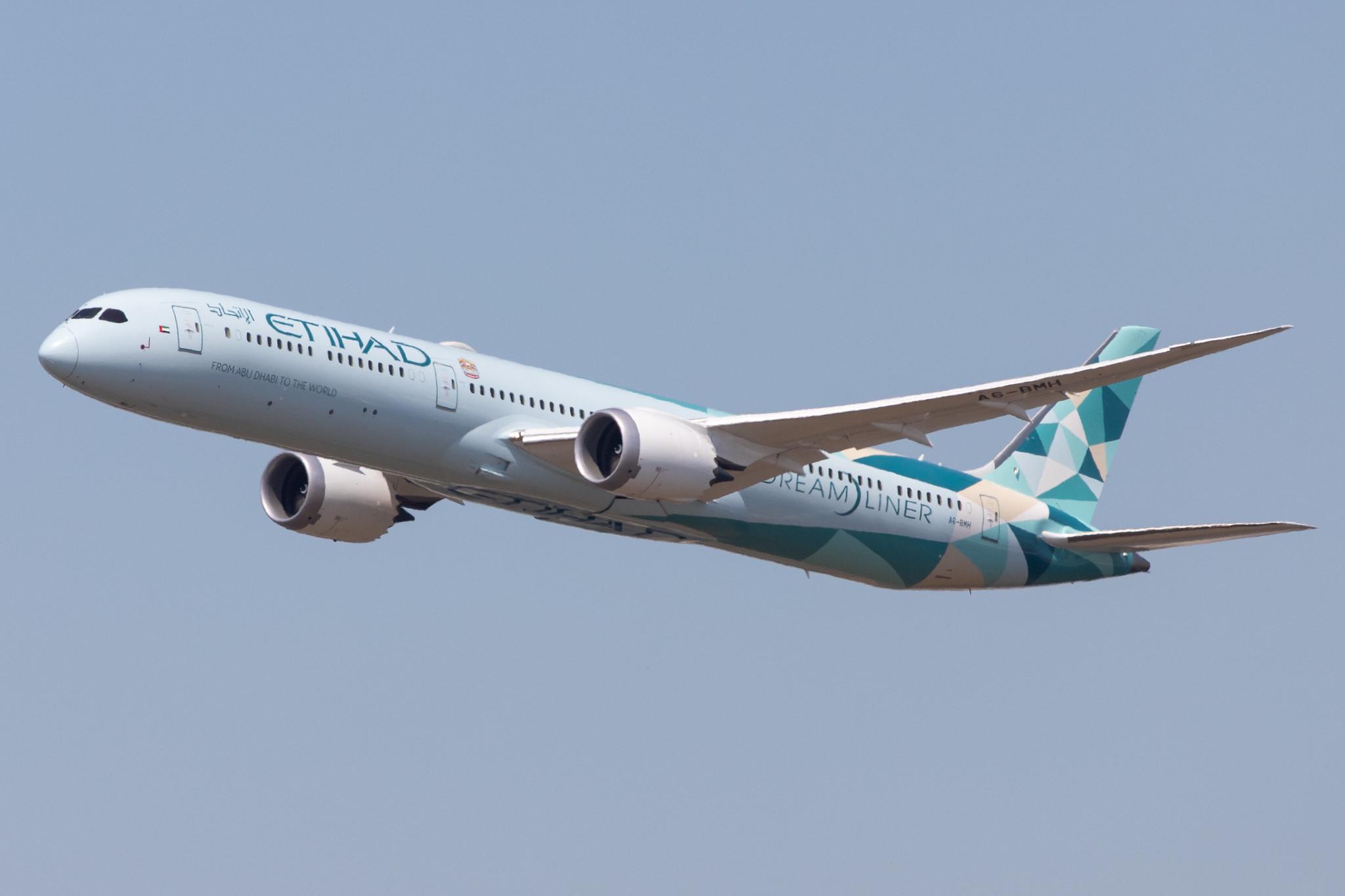 Frankfurt Airport: Etihad (EY / ETD) |  Livery: Greenliner Livery | Operator: Etihad Airways |  Boeing 787-10 Dreamliner B78X | A6-BMH | MSN 60765