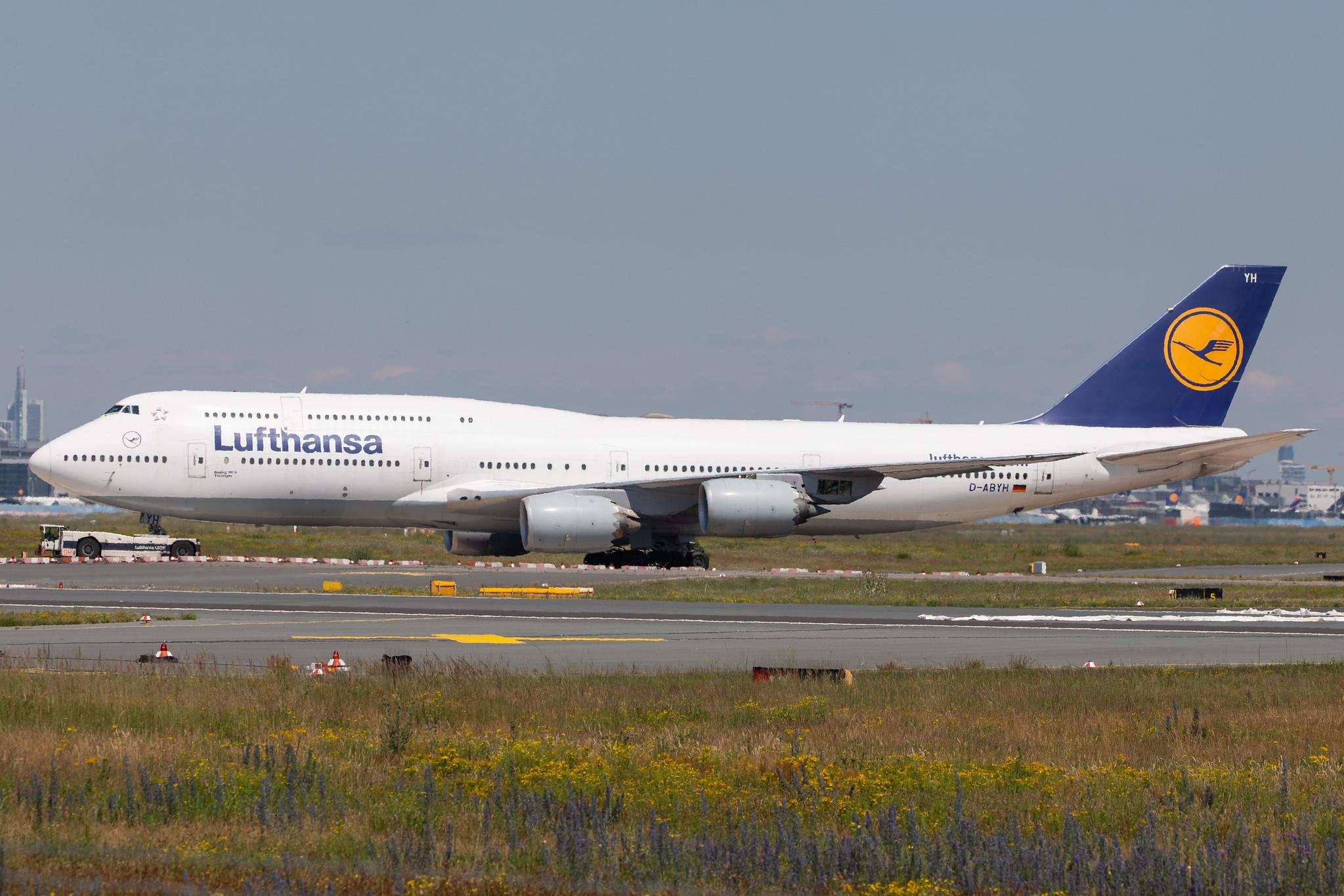 Frankfurt Airport: Lufthansa (LH / DLH) |  Boeing 747-830 B748 | D-ABYH | MSN 37832