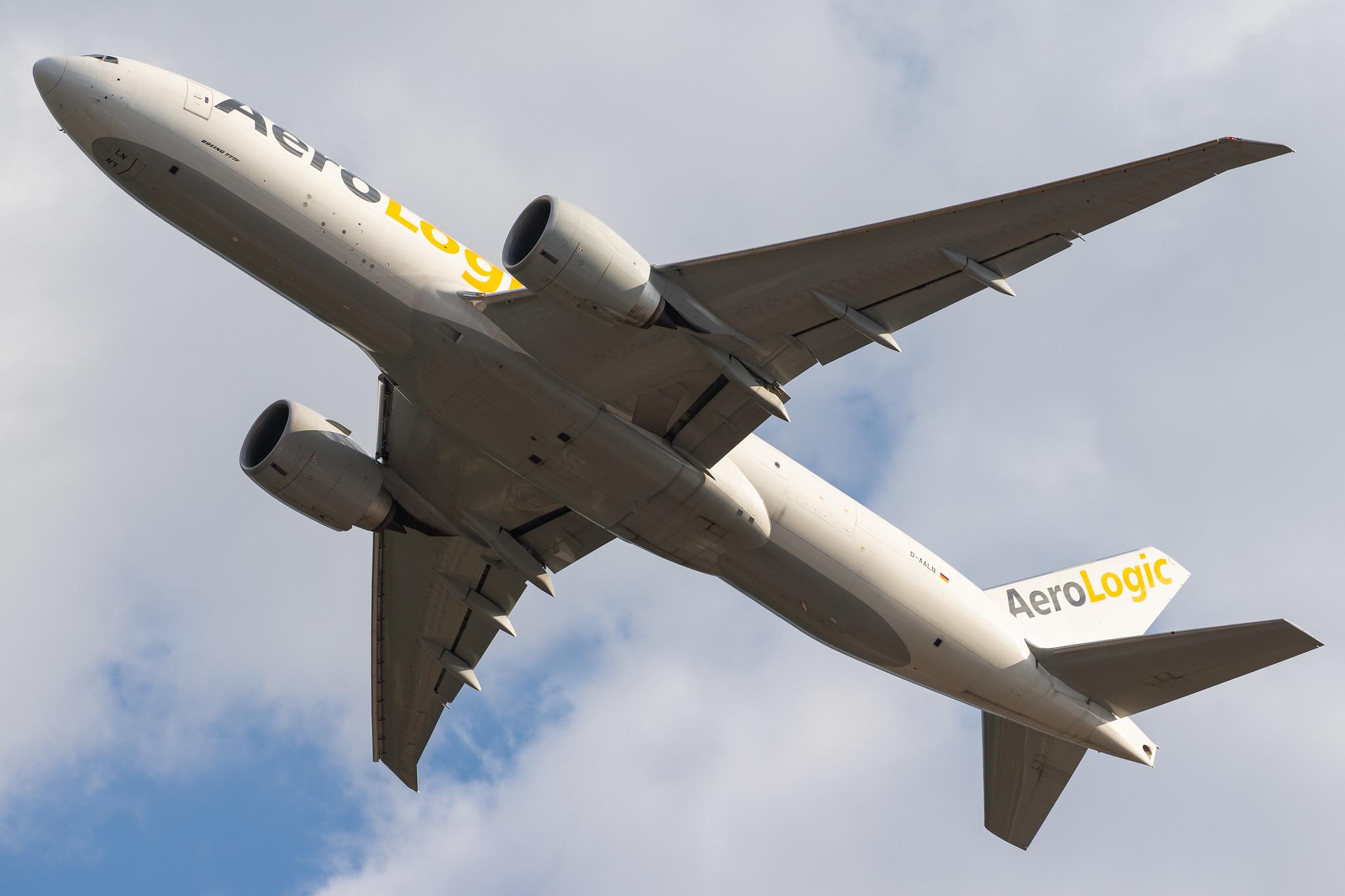 Frankfurt Airport: AeroLogic (3S / BOX) |  Boeing 777-F B77L | D-AALN | MSN 66632
