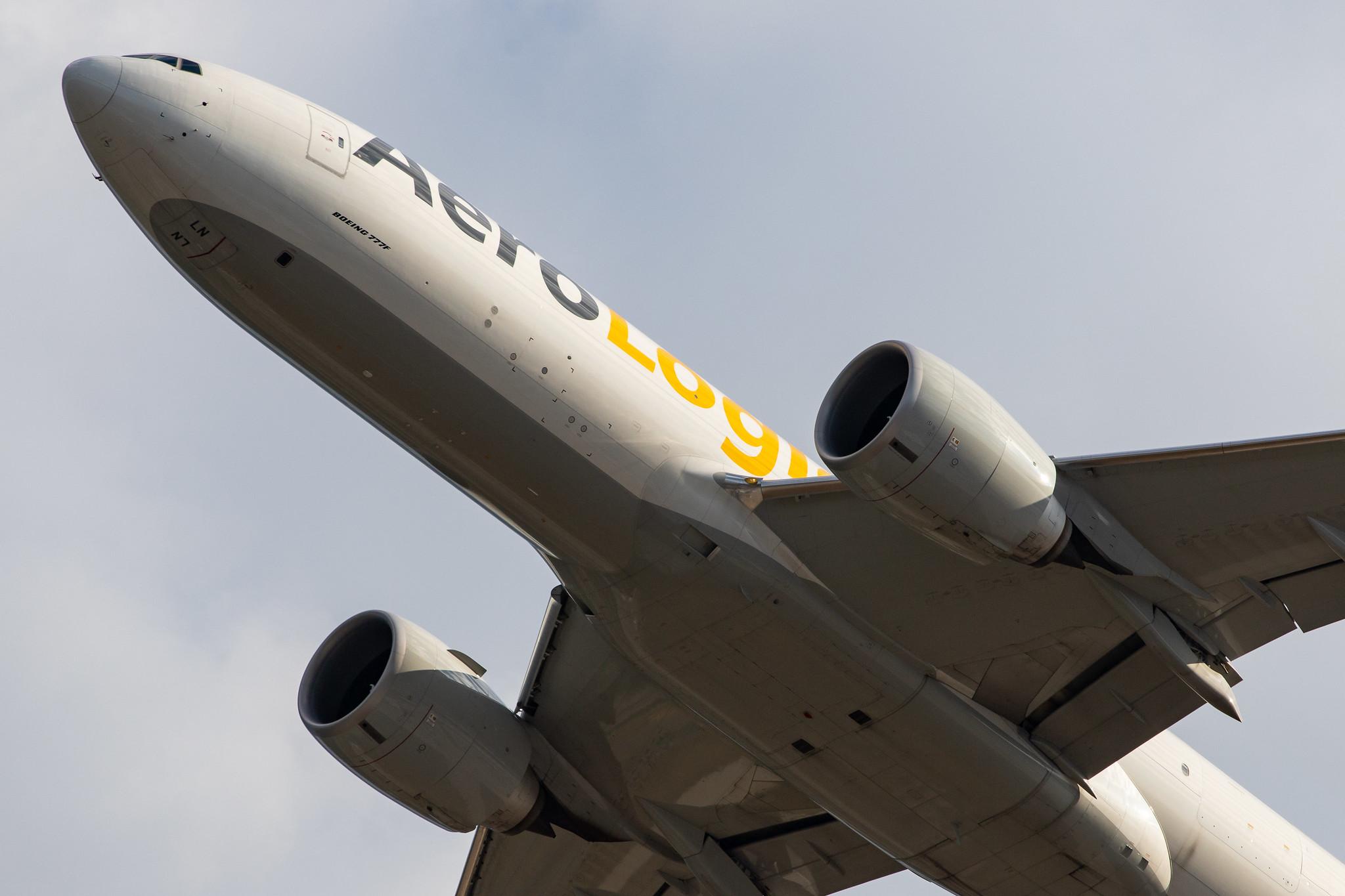 Frankfurt Airport: AeroLogic (3S / BOX) |  Boeing 777-F B77L | D-AALN | MSN 66632