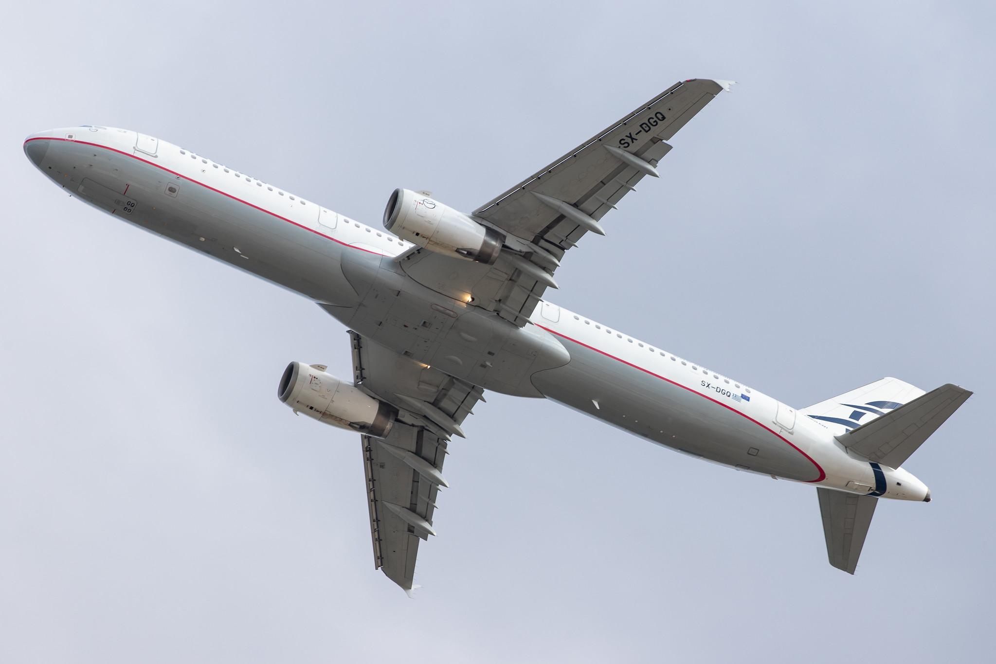 Frankfurt Airport: Aegean Airlines (A3 / AEE) |  Airbus A321-231 A321 | SX-DGQ | MSN 3322