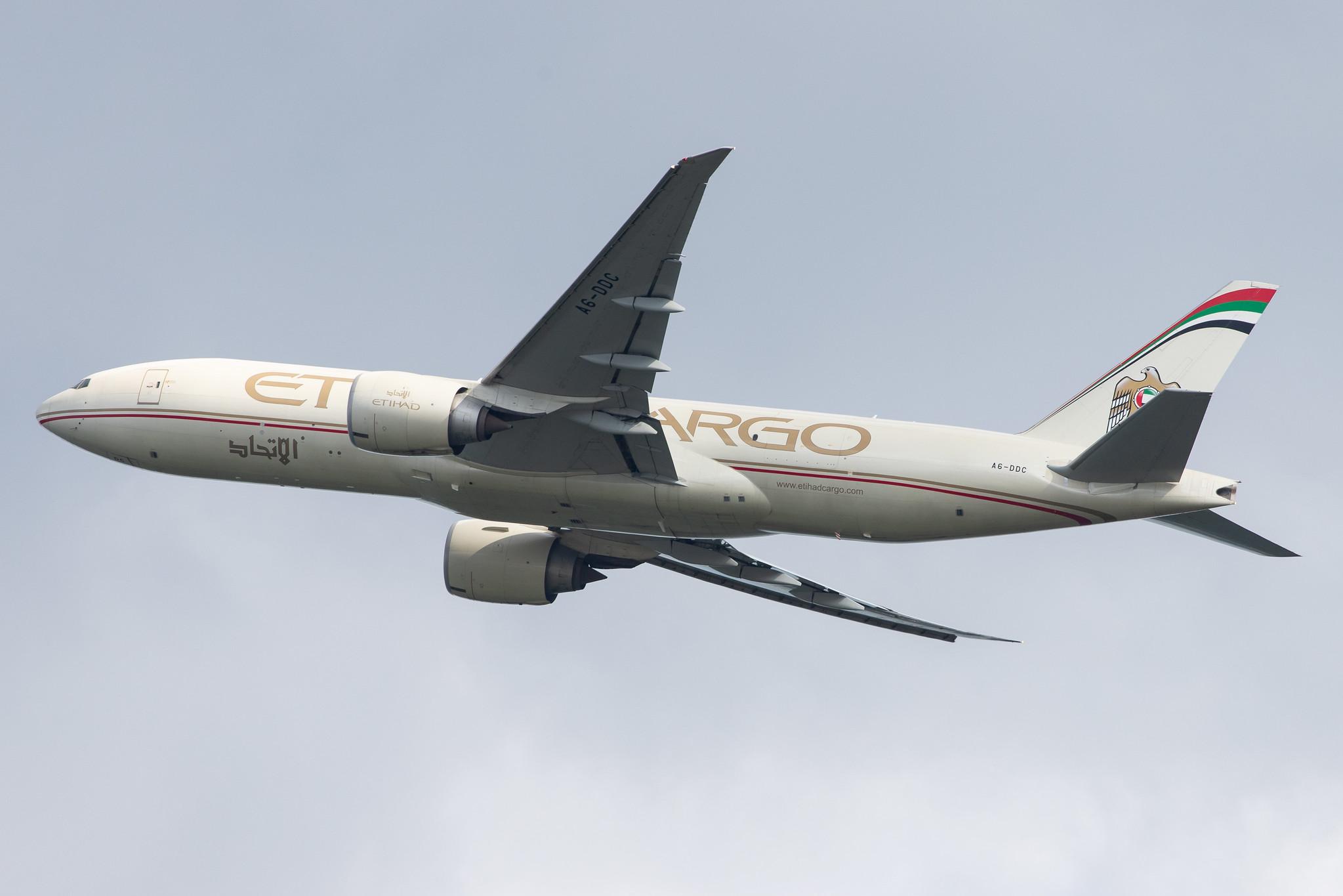 Frankfurt Airport: Etihad Cargo (EY / ETD) | Operator: Etihad Airways |  Boeing 777-FFX B77L | A6-DDC | MSN 39691