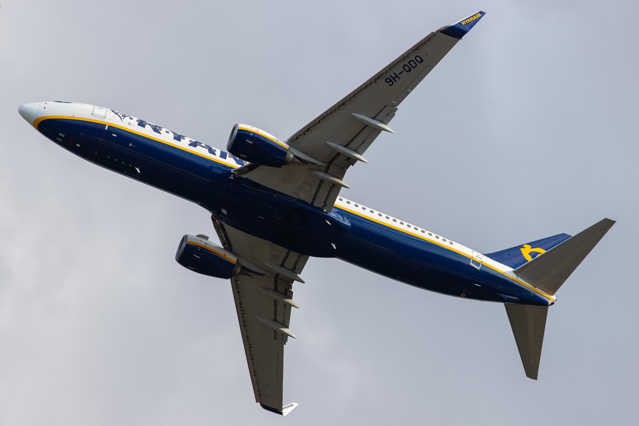 Frankfurt Airport: Ryanair (FR / RYR) | Operator: Malta Air |  Boeing 737-8AS B738 | 9H-QDQ | MSN 44766