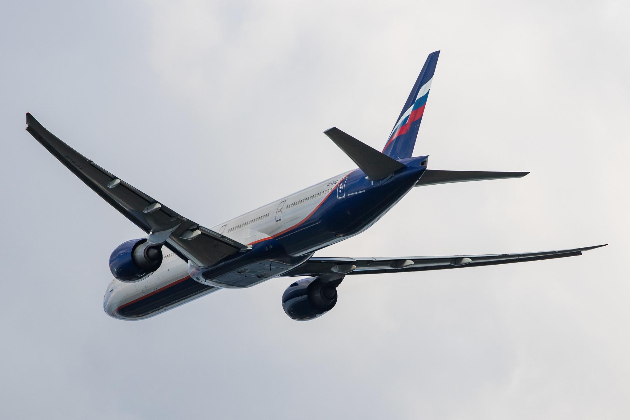 Frankfurt Airport: Aeroflot (SU / AFL) |  Boeing 777-3M0(ER) B77W | VQ-BQD | MSN 41682