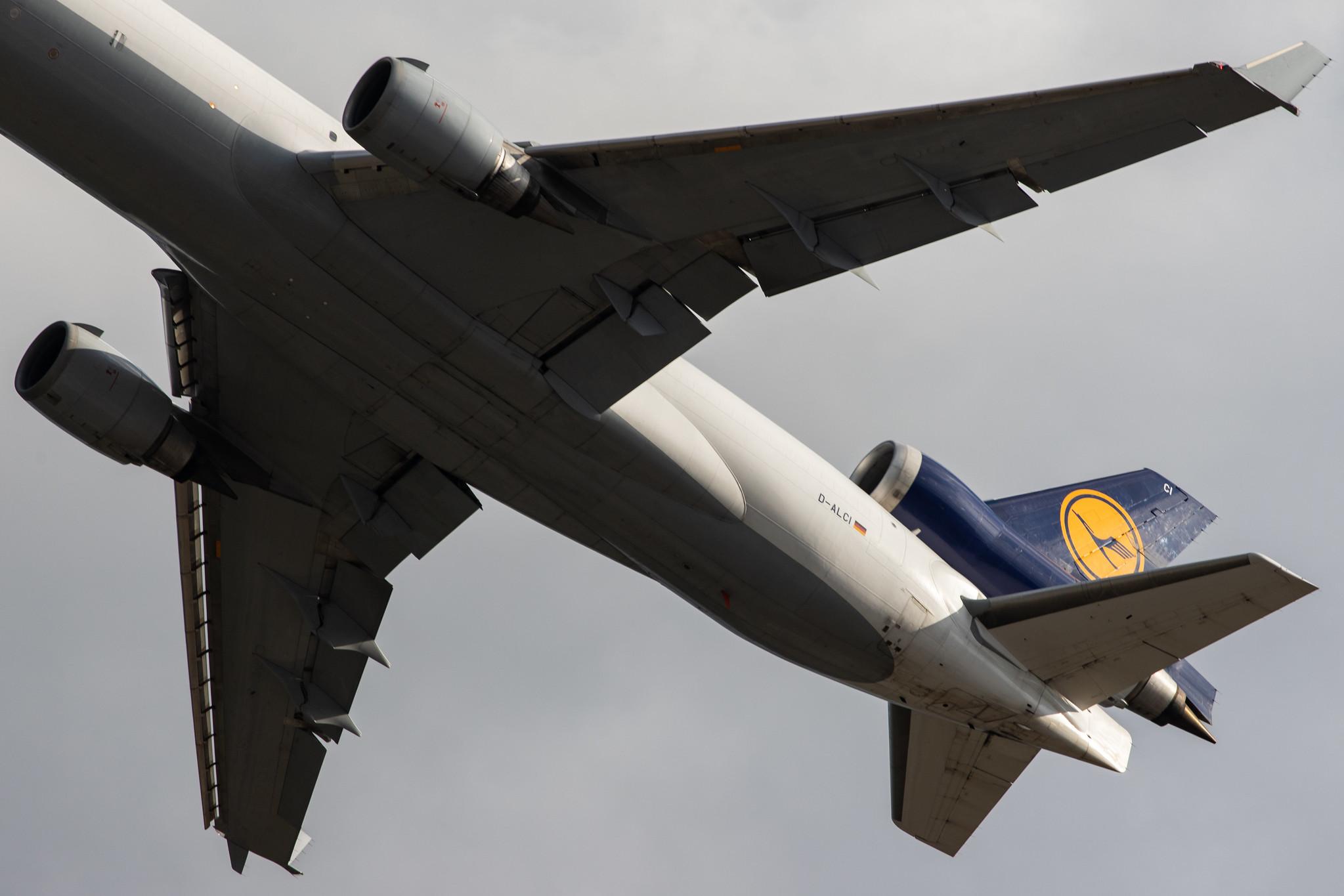 Frankfurt Airport: Lufthansa Cargo (/ GEC) |  McDonnell Douglas MD-11F MD11 | D-ALCI | MSN 48800