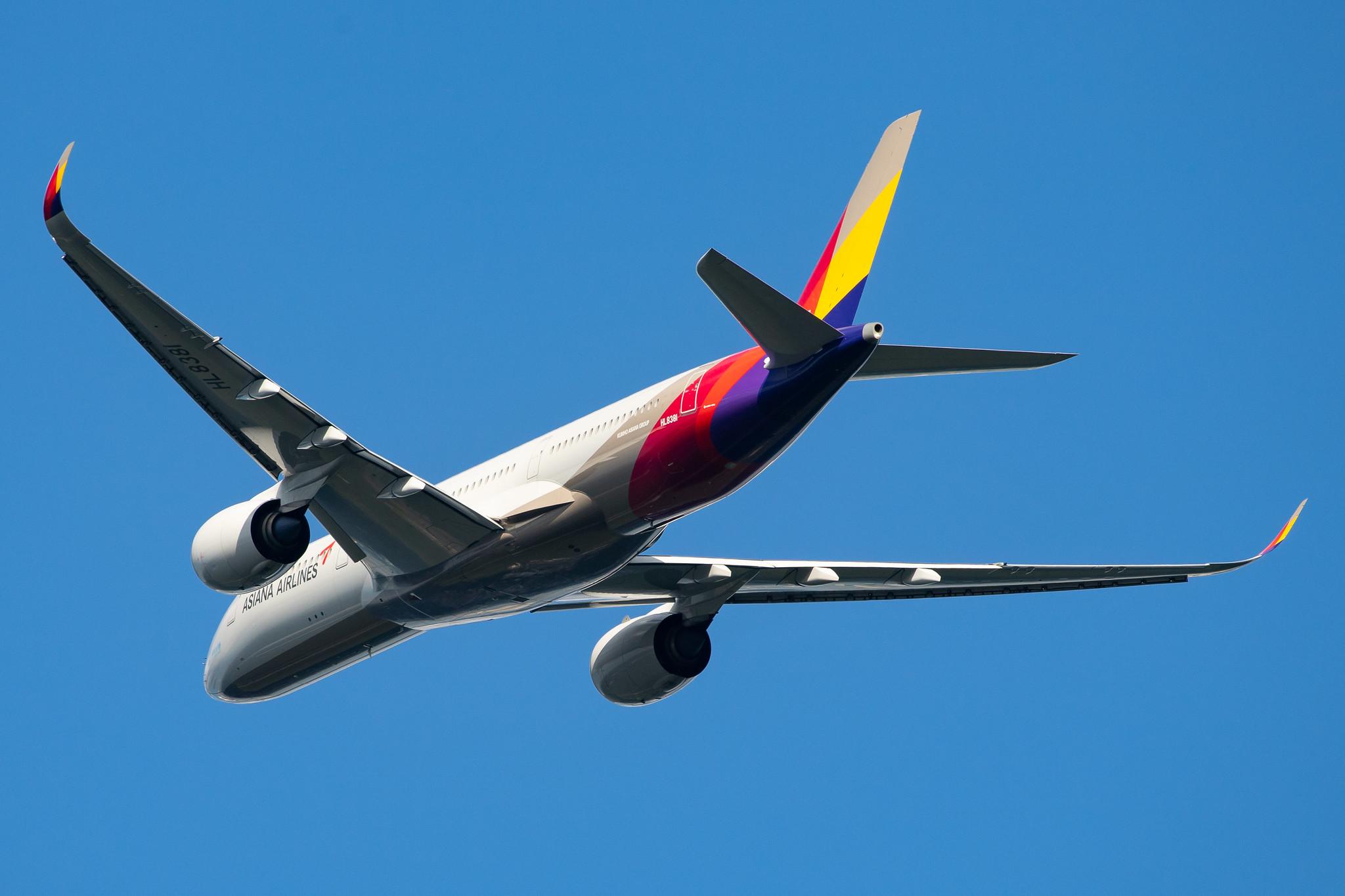 Frankfurt Airport: Asiana Airlines (OZ / AAR) |  Airbus A350-941 A359 | HL8381 | MSN 387