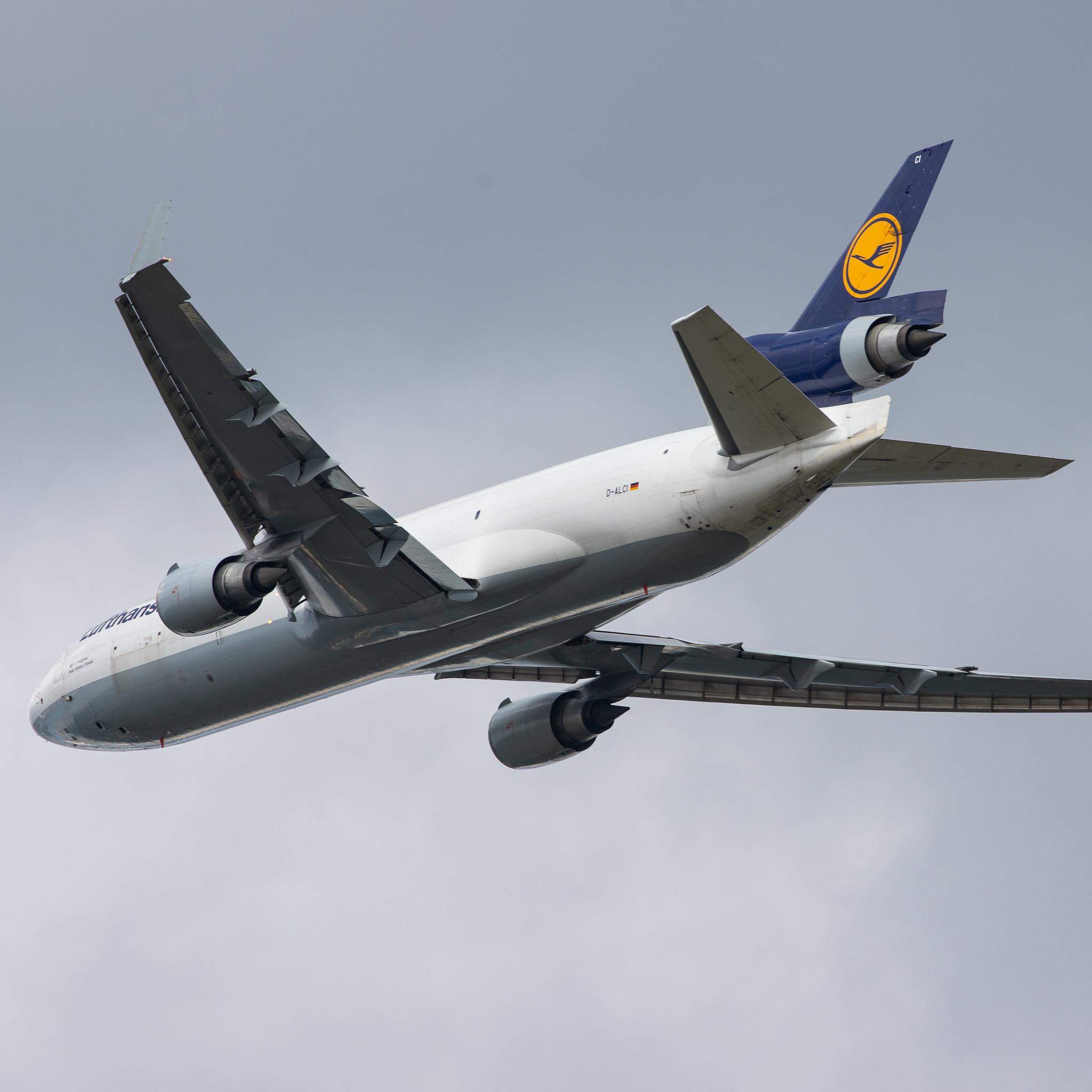 Frankfurt Airport: Lufthansa Cargo (/ GEC) |  McDonnell Douglas MD-11F MD11 | D-ALCI | MSN 48800