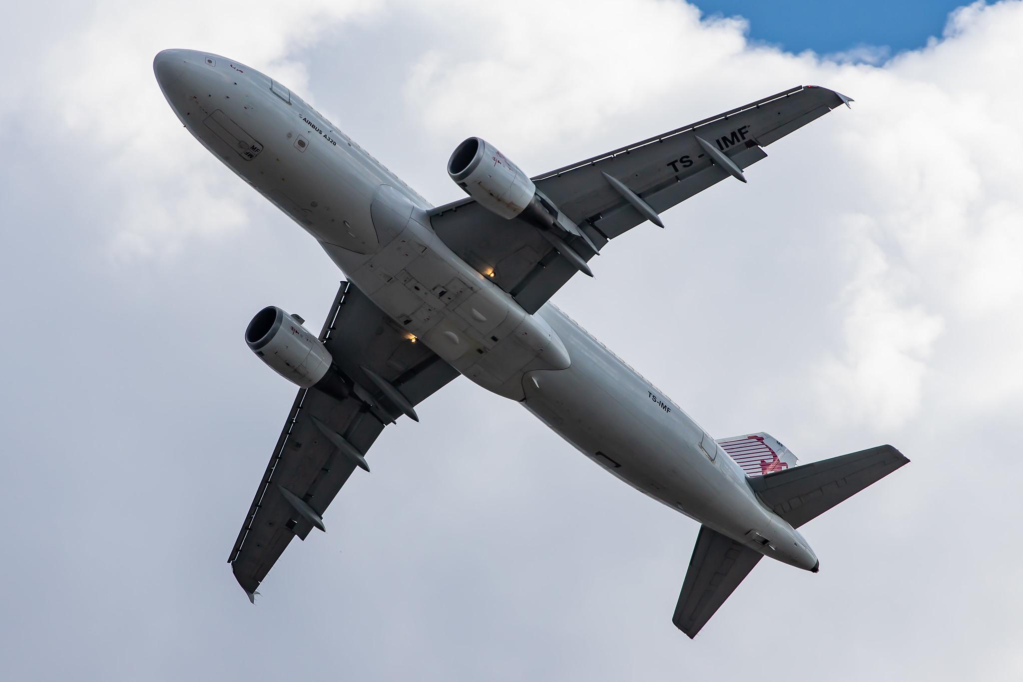Frankfurt Airport: Tunisair (TU / TAR) |  Airbus A320-211 A320 | TS-IMF | MSN 0370
