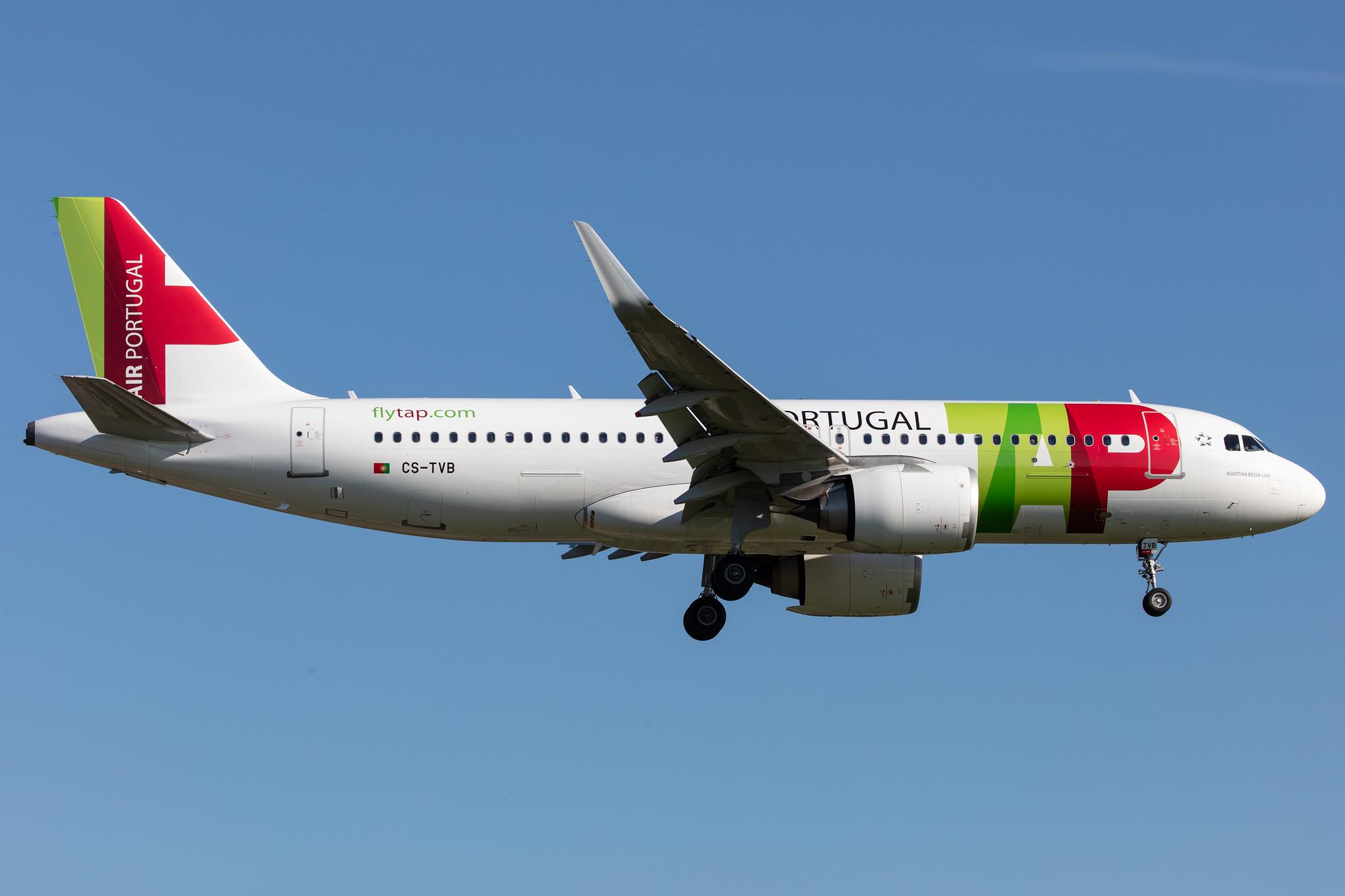 Hamburg Airport: TAP Air Portugal (TP / TAP) |  Airbus A320-251N A20N | CS-TVB | MSN 8749
