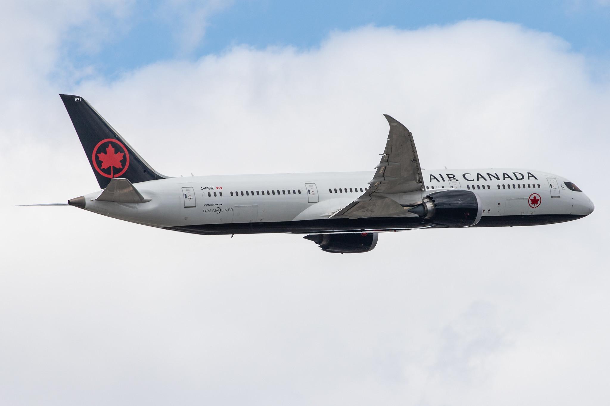Frankfurt Airport: Air Canada (AC / ACA) |  Boeing 787-9 Dreamliner B789 | C-FNOE | MSN 35265