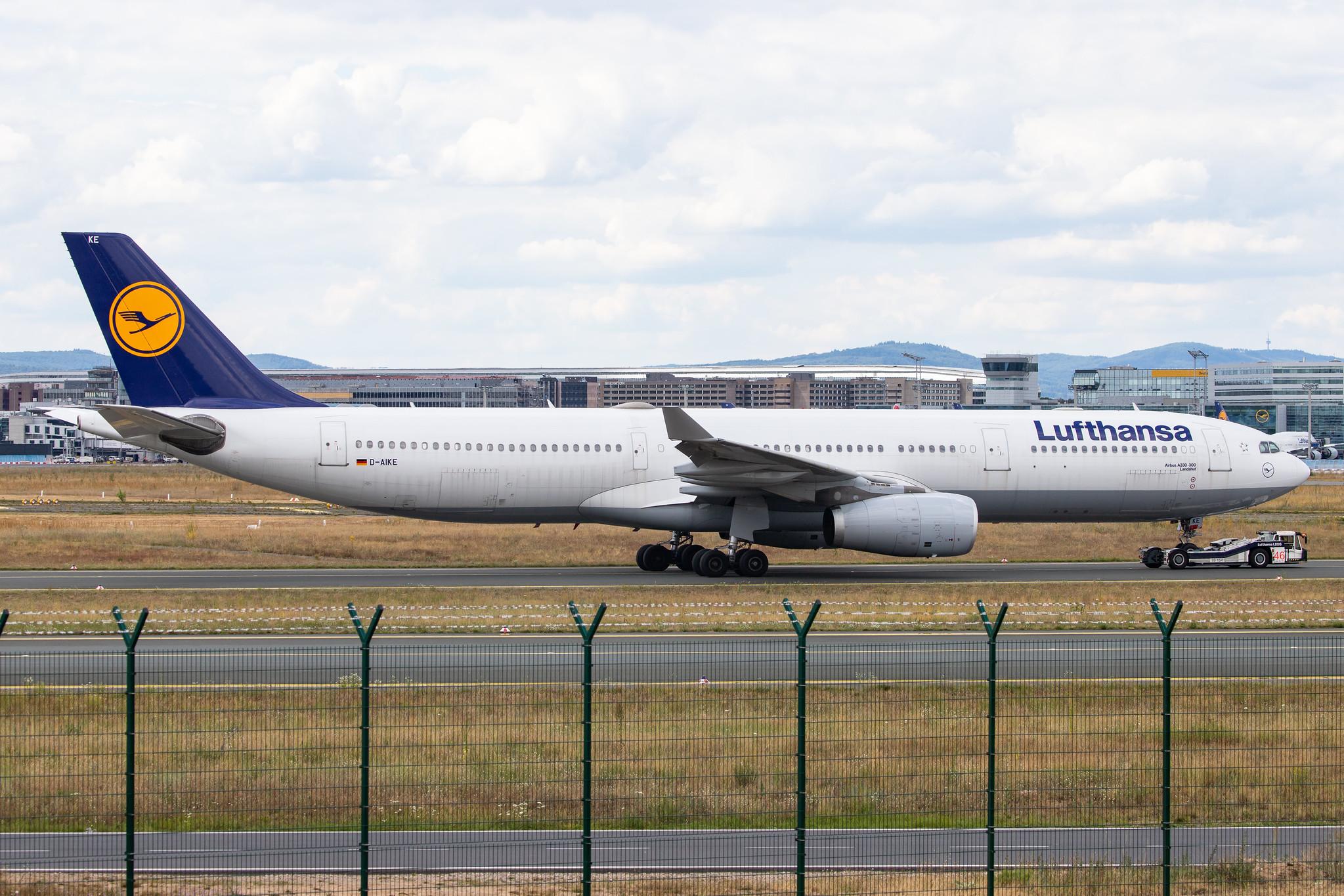 Frankfurt Airport: Lufthansa (LH / DLH) |  Airbus A330-343 A333 | D-AIKE | MSN 0636