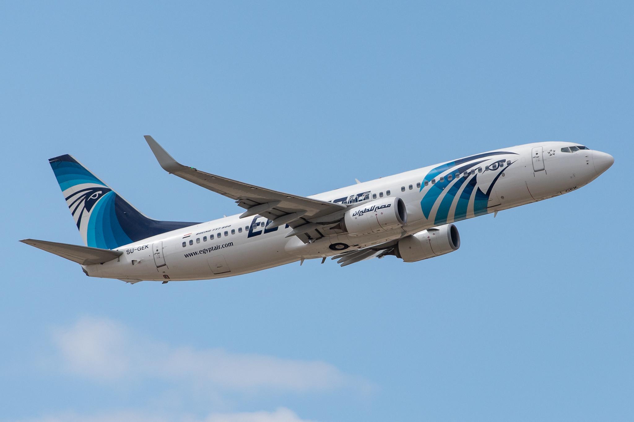 Frankfurt Airport: EgyptAir (MS / MSR) |  Boeing 737-866 B738 | SU-GEK | MSN 63803