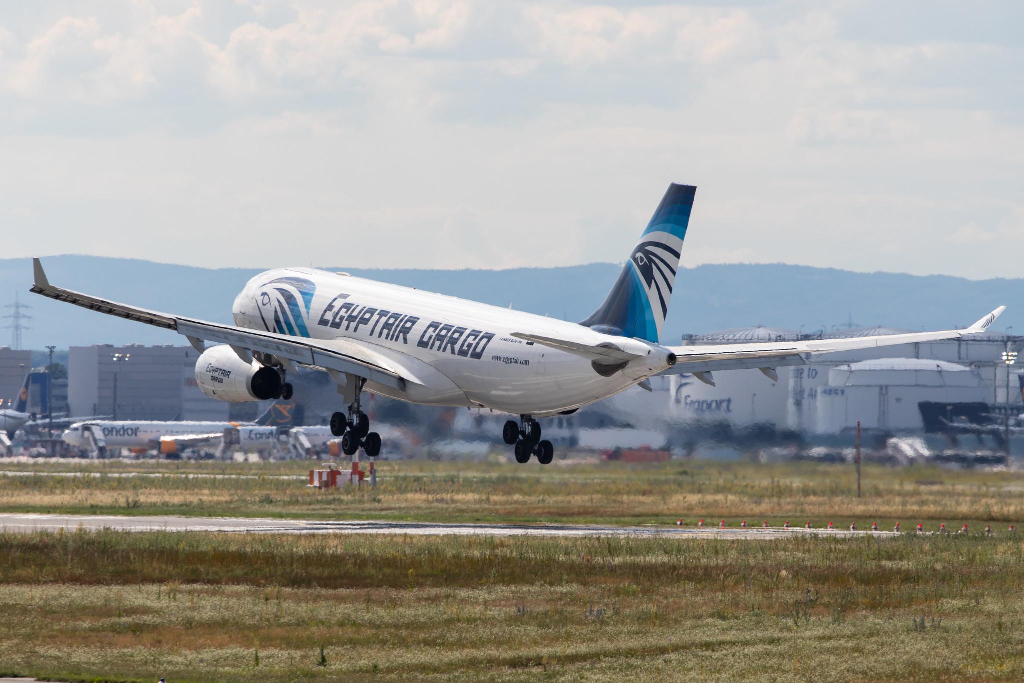 Frankfurt Airport: EgyptAir Cargo (/ MSX) |  Airbus A330-243(P2F) A332 | SU-GCJ | MSN 0709