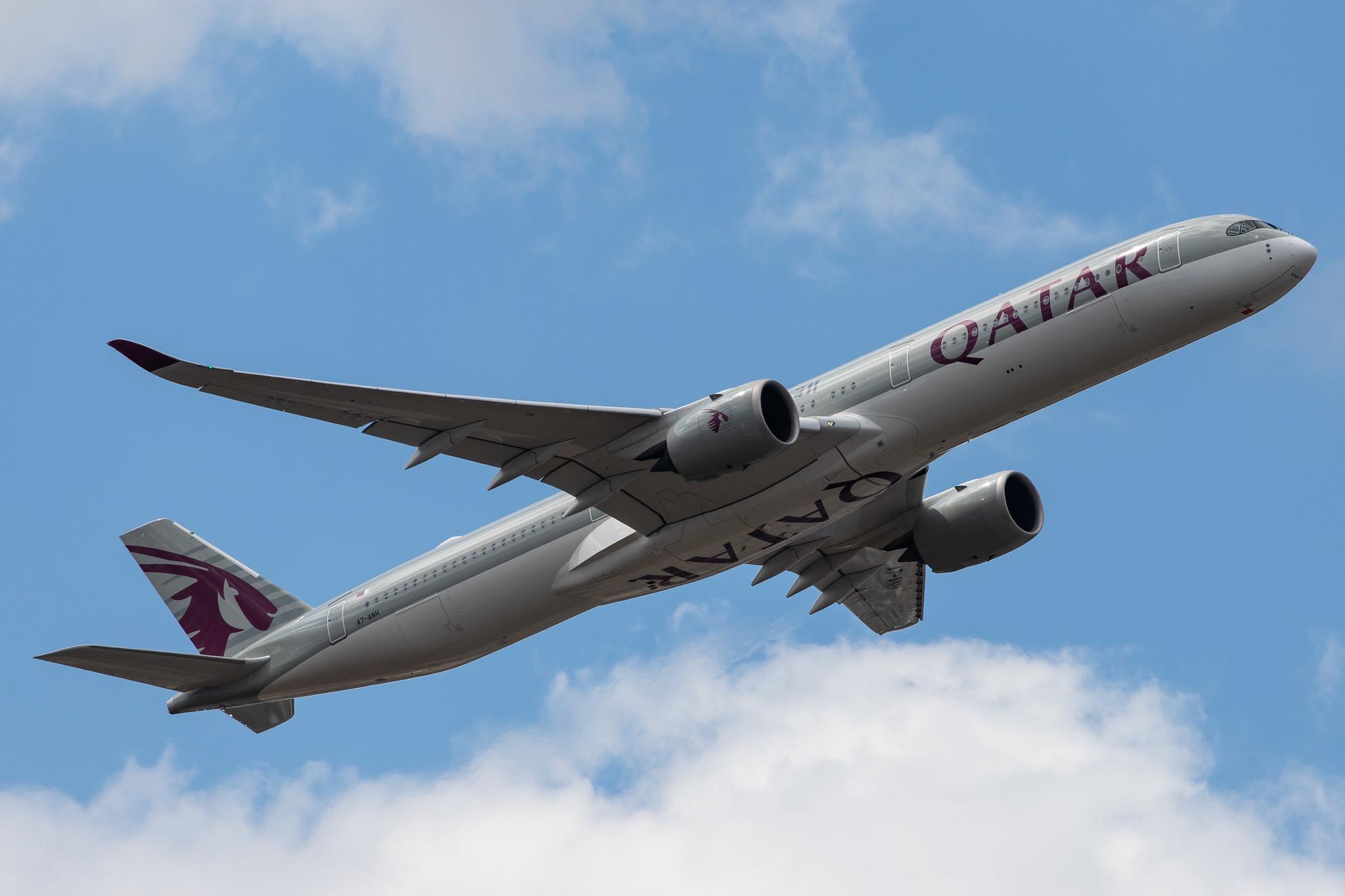 Frankfurt Airport: Qatar Airways (QR / QTR) |  Airbus A350-1041 A35K | A7-ANH | MSN 229
