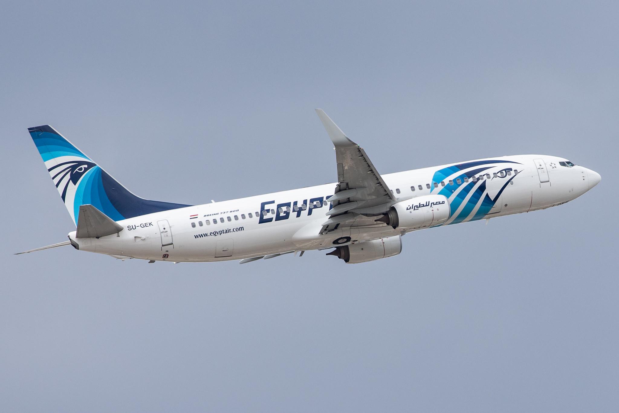 Frankfurt Airport: EgyptAir (MS / MSR) |  Boeing 737-866 B738 | SU-GEK | MSN 63803