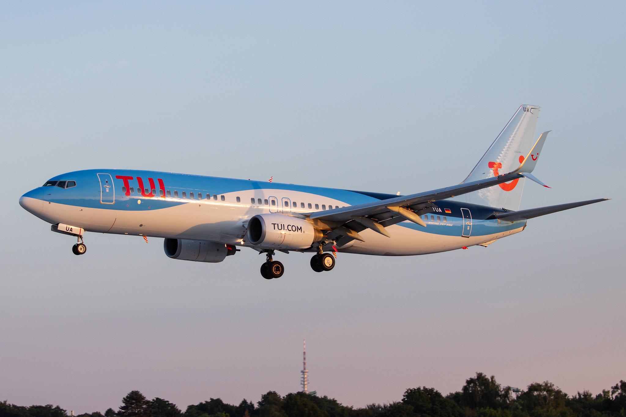Hamburg Airport: TUI (X3 / TUI) | Operator: TUI fly |  Boeing 737-8K5 B738 | D-ATUA | MSN 37245