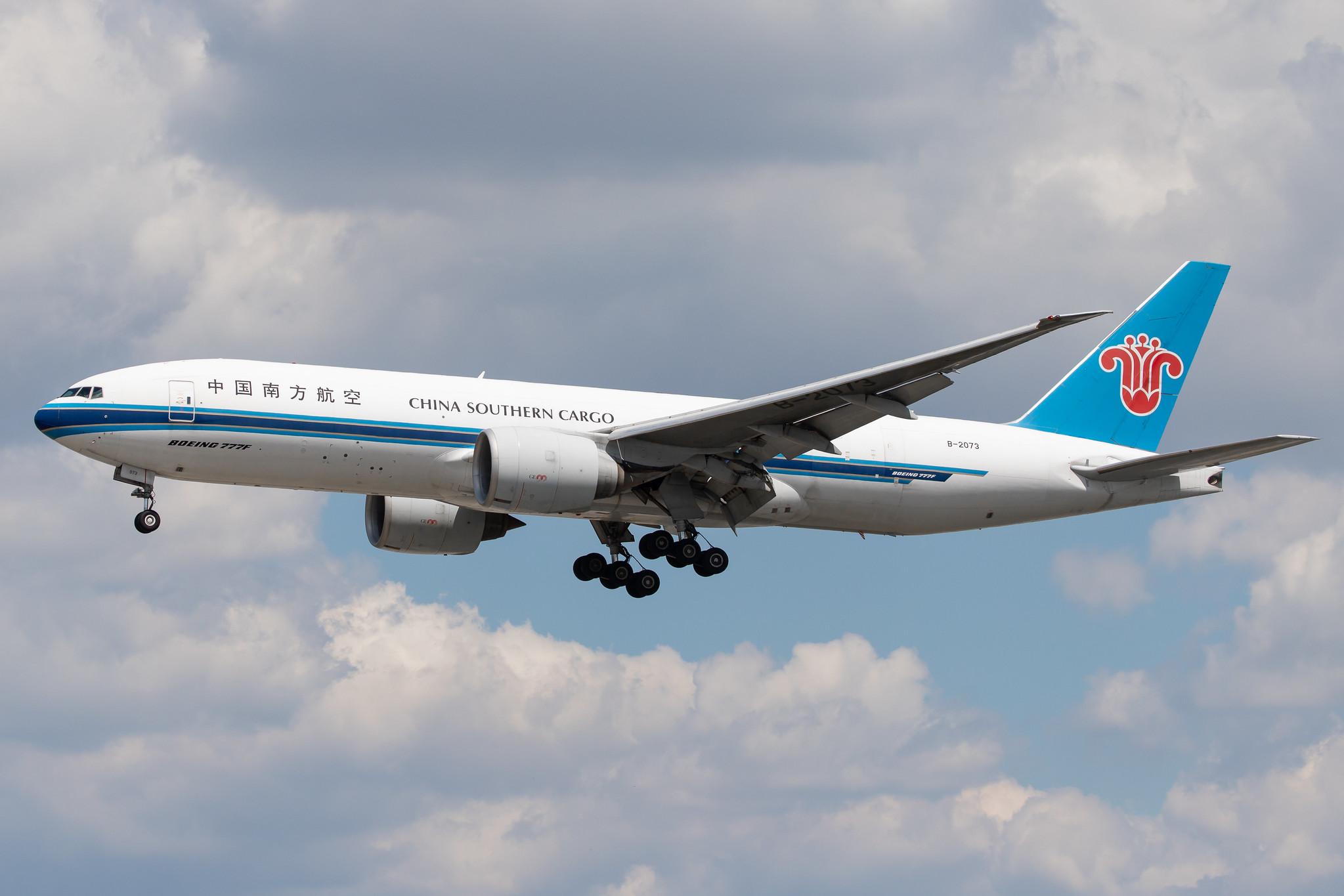 Frankfurt Airport: China Southern Cargo (CZ / CSN) | Operator: China Southern Airlines |  Boeing 777-F1B B77L | B-2073 | MSN 37311