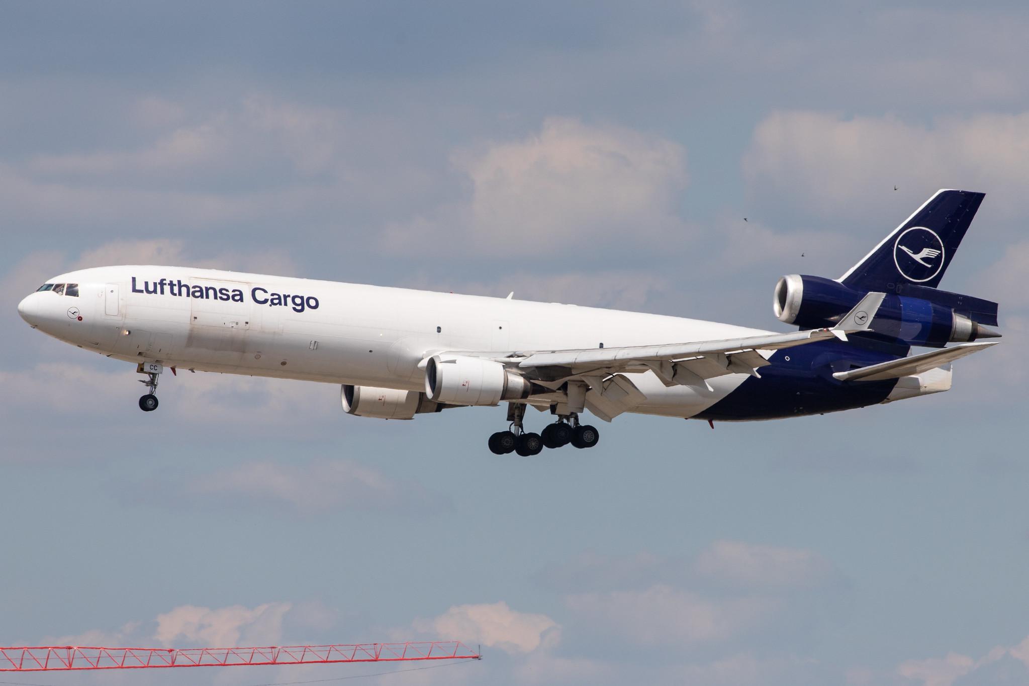 Frankfurt Airport: Lufthansa Cargo (/ GEC) |  McDonnell Douglas MD-11F MD11 | D-ALCC | MSN 48783