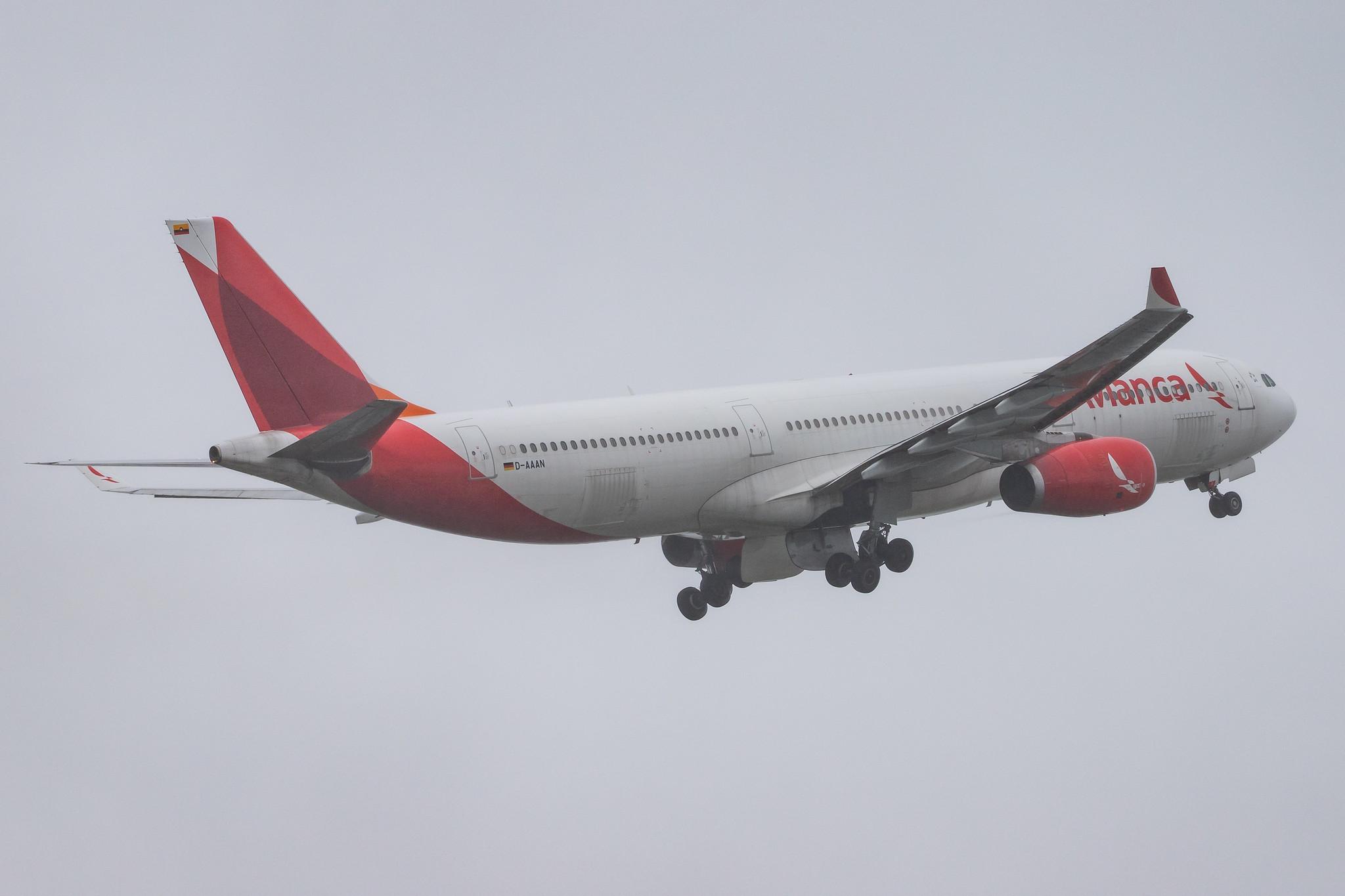 Hamburg Airport: Avianca (AV / AVA) |  Airbus A330-343 A333 | N803AV | MSN 1357