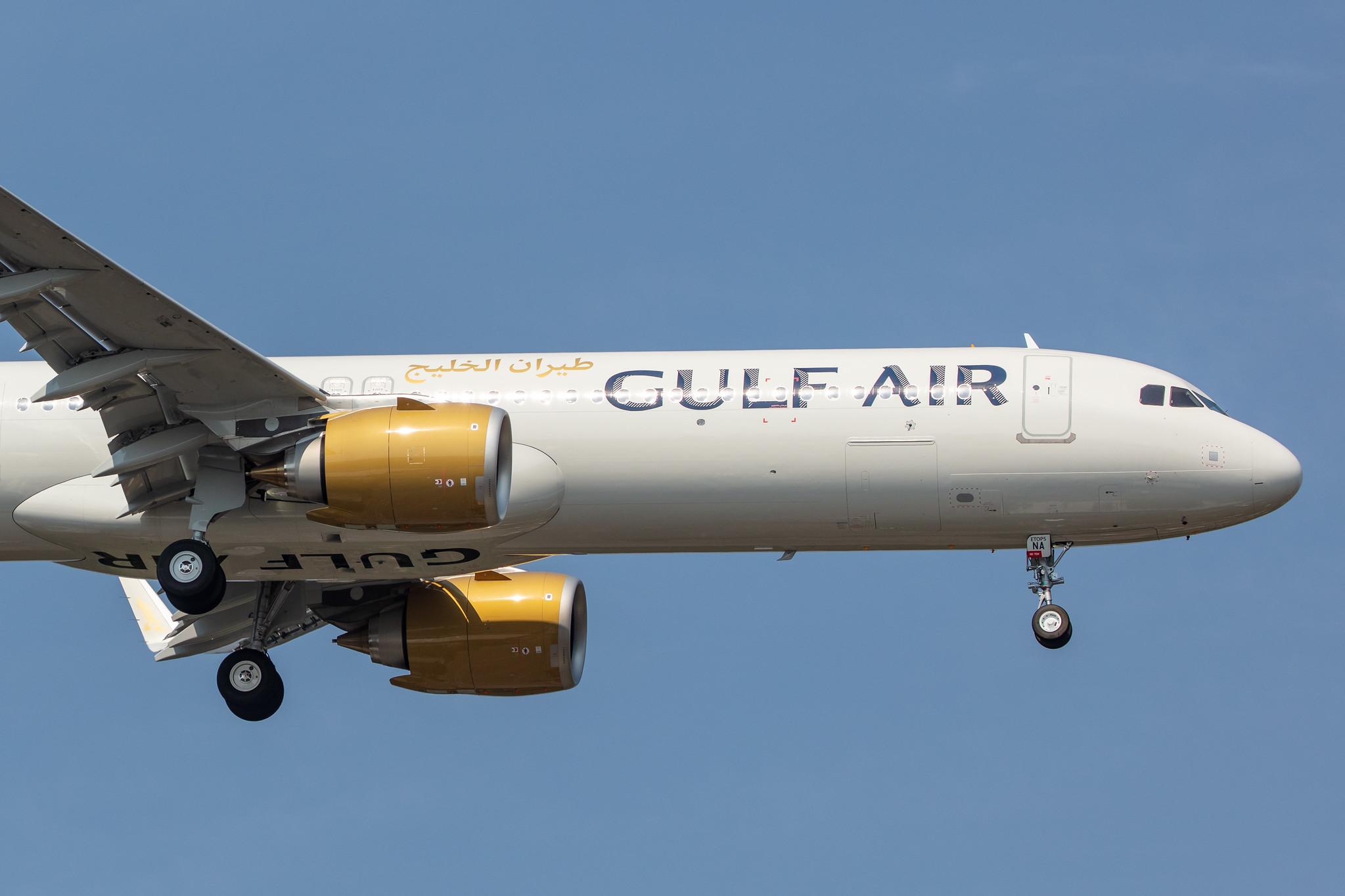 Hamburg Airport: Gulf Air (GF / GFA) |  Airbus A321-253NX A21N | D-AYAR | MSN 9433