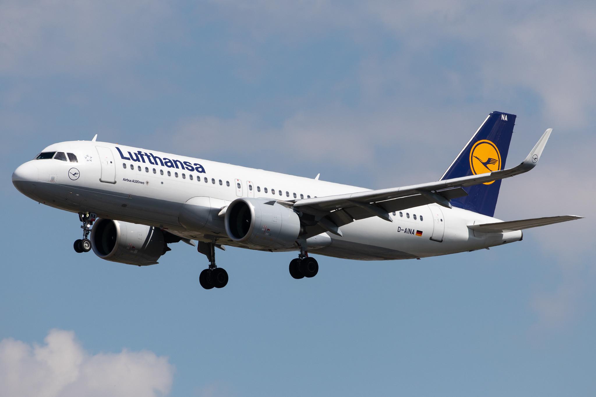 Frankfurt Airport: Lufthansa (LH / DLH) |  Airbus A320-271N A20N | D-AINA | MSN 6801